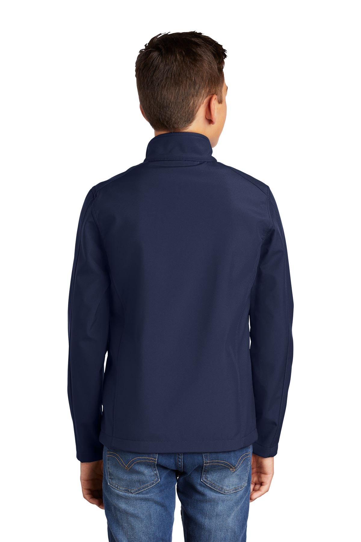 Port Authority Youth Core Soft Shell Water Resistant Jacket Y317 - Picture 8 of 8
