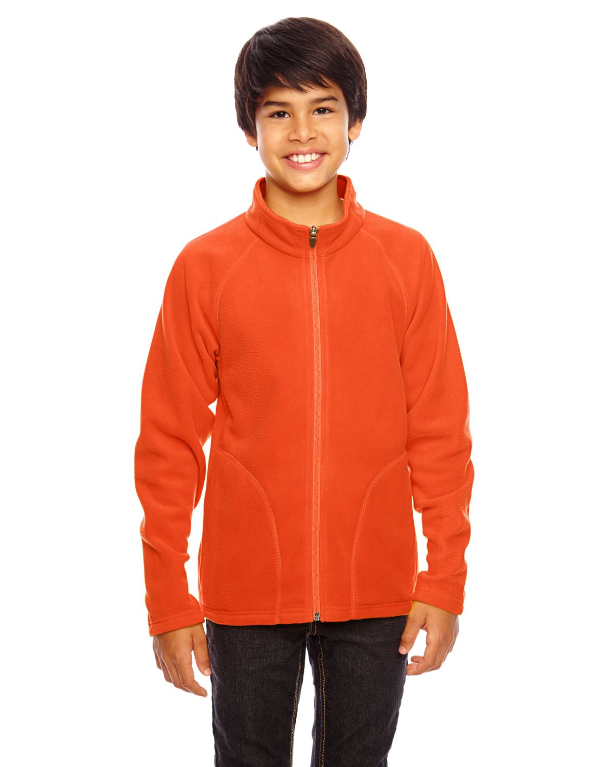 Team 365 Fleece Jacket Youth Campus Microfleece Jacket TT90Y - Picture 30 of 44