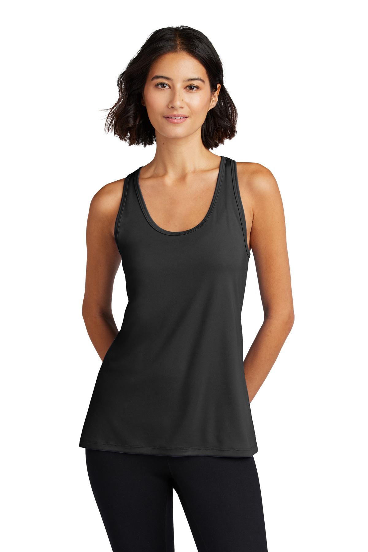 Port & Company Womens Sleeveless UPF 50 Performance Tank Top LPC380TT - Picture 3 of 10