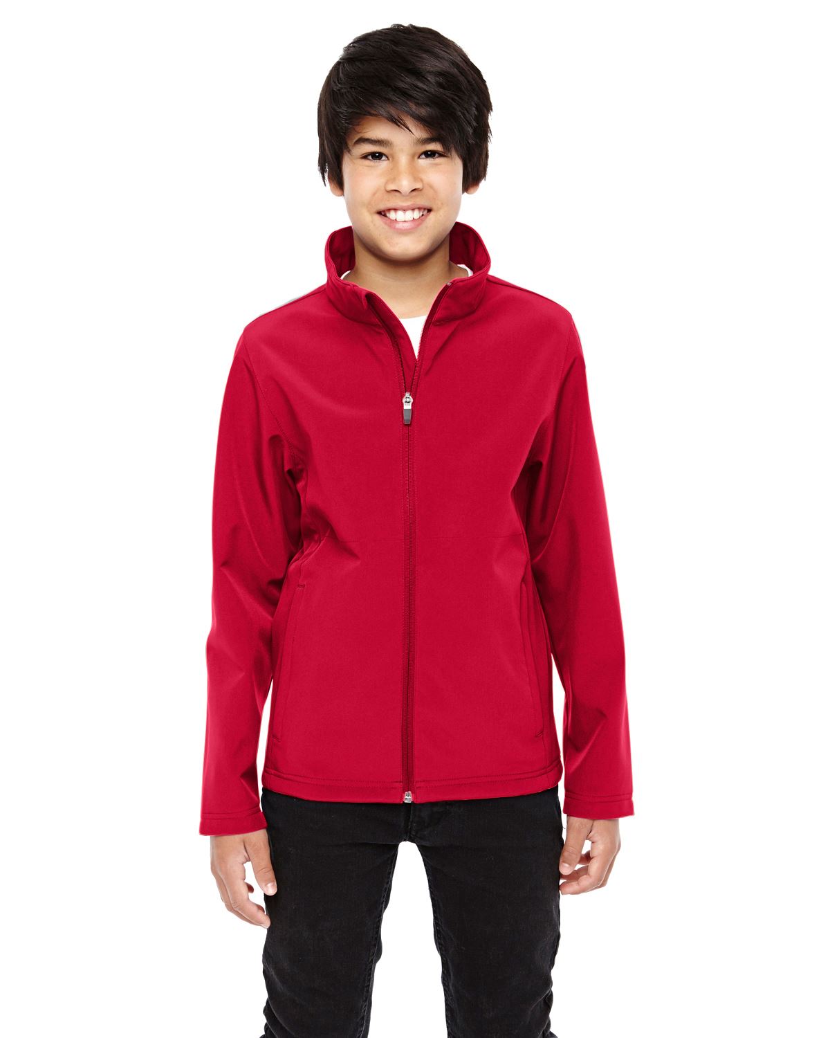 Team 365 Outerwear Youth Leader Soft Shell Jacket TT80Y - Picture 18 of 23