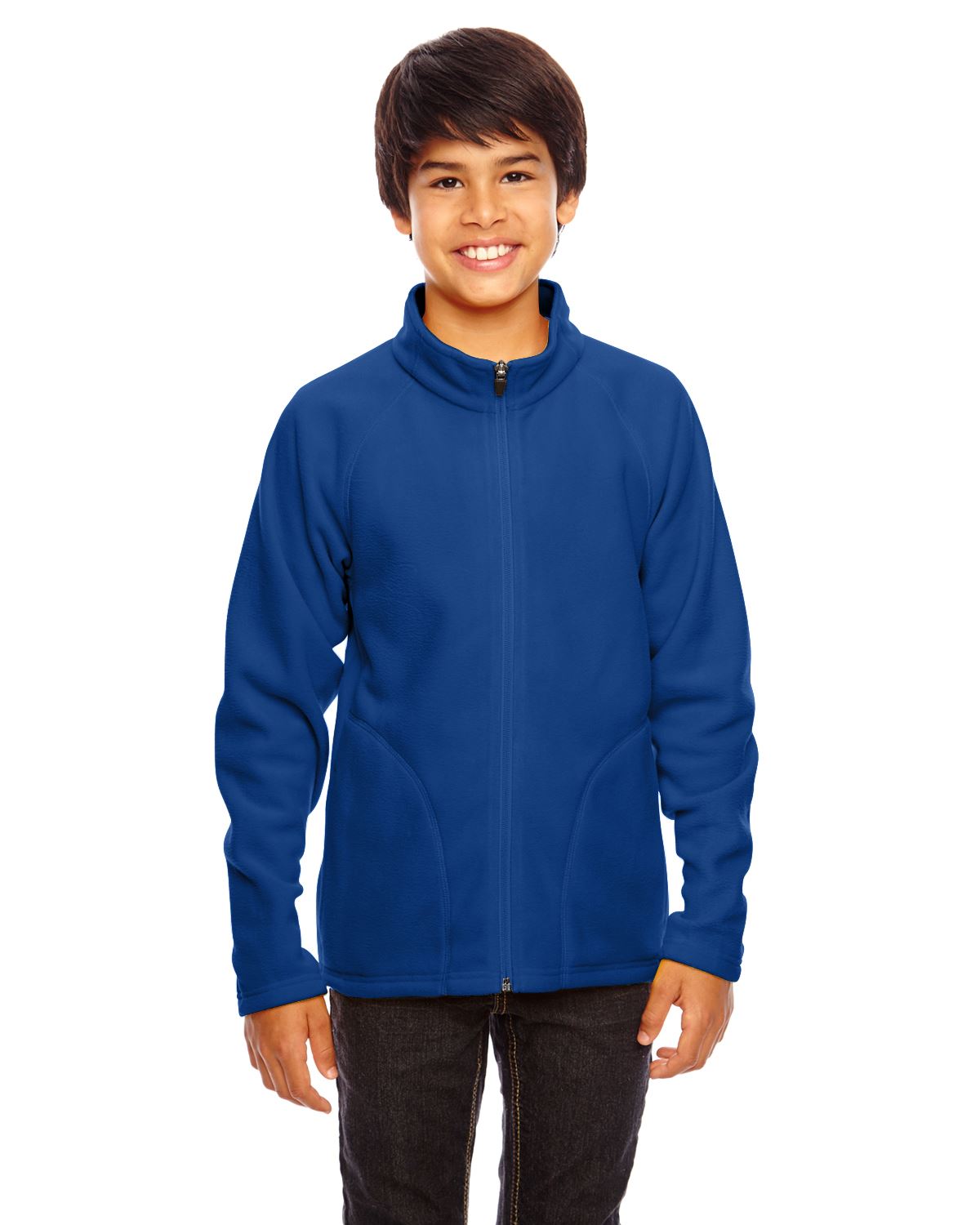 Team 365 Fleece Jacket Youth Campus Microfleece Jacket TT90Y - Picture 39 of 44