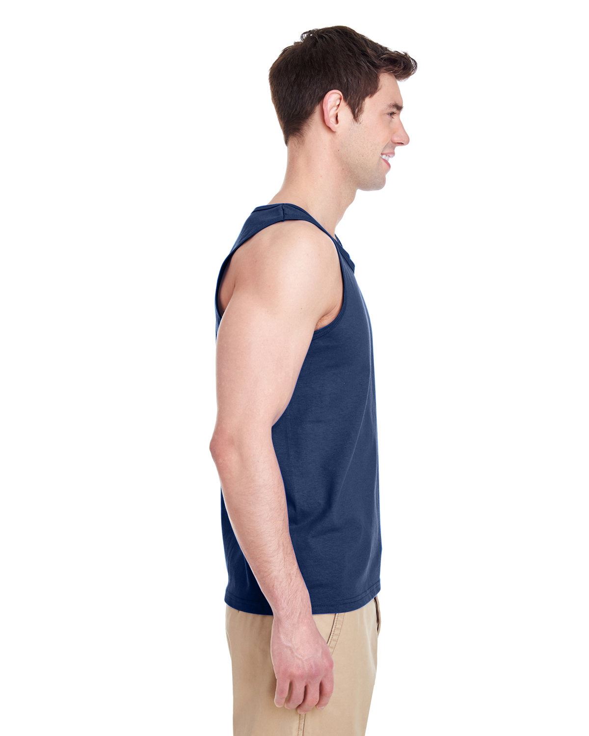 Gildan Adult Heavy Cotton 5.3 oz. Preshrunk Jersey Knit Tank Top G520 XS-3XL - Picture 17 of 47