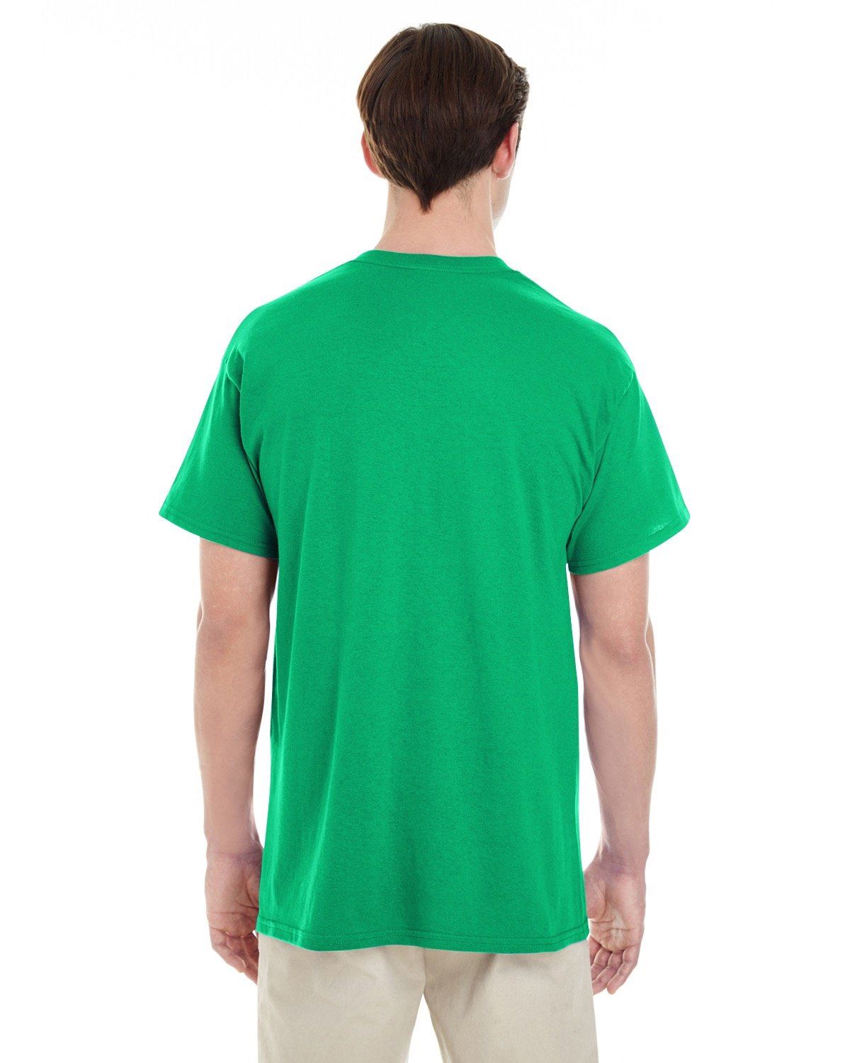Gildan Mens Heavy Cotton Double Needle Pocket T-Shirt G530 5300 - Picture 13 of 41