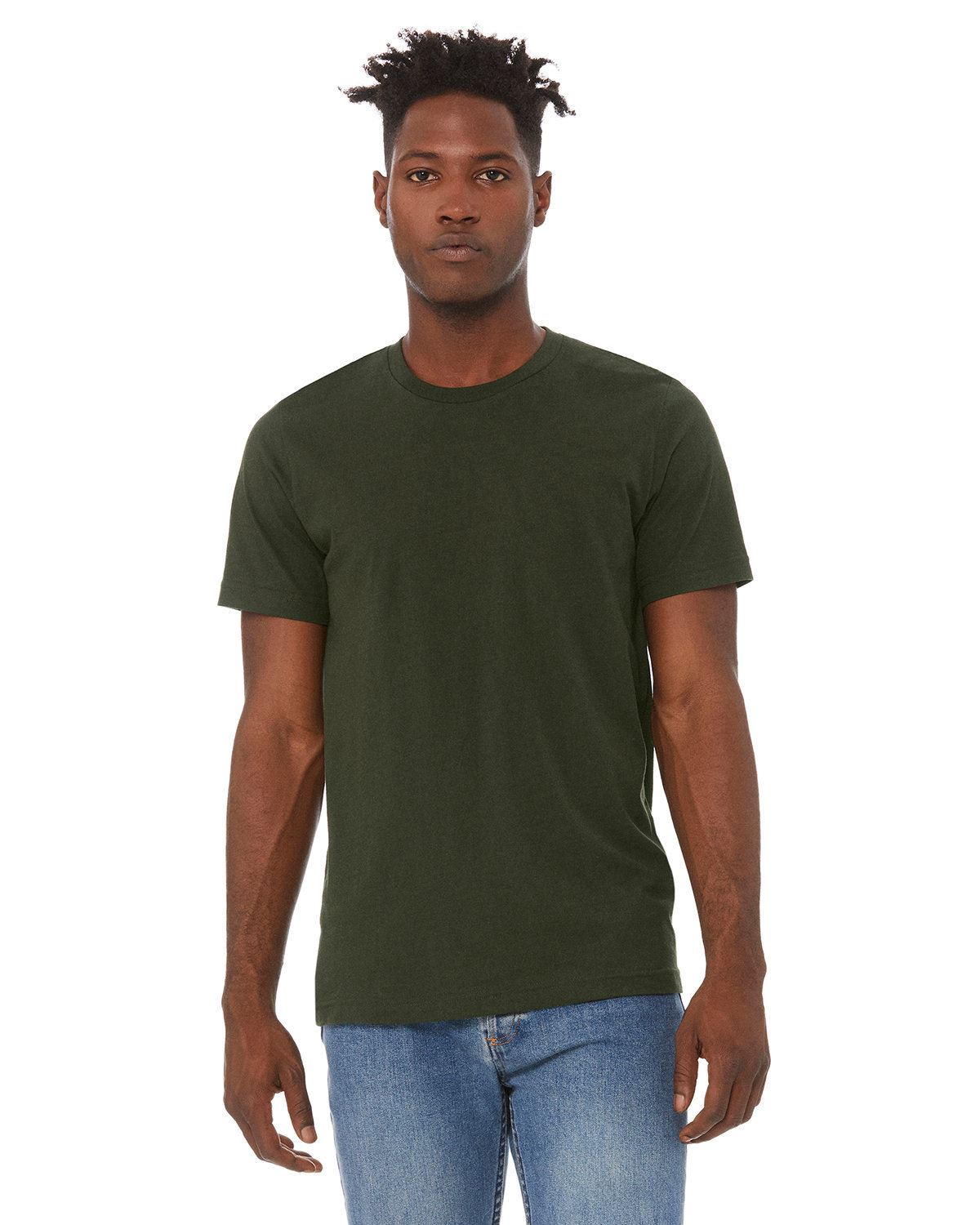 Bella + Canvas Unisex Short-Sleeve Cotton Jersey T-Shirt 3001C - Picture 19 of 51
