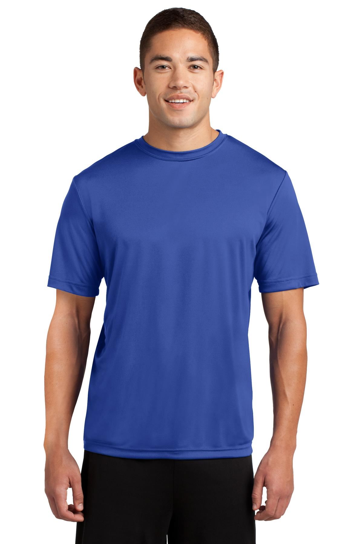 Sport-Tek Mens Short Sleeve Dri-Fit PosiCharge Gym Workout T-Shirt ST350 - Picture 34 of 38