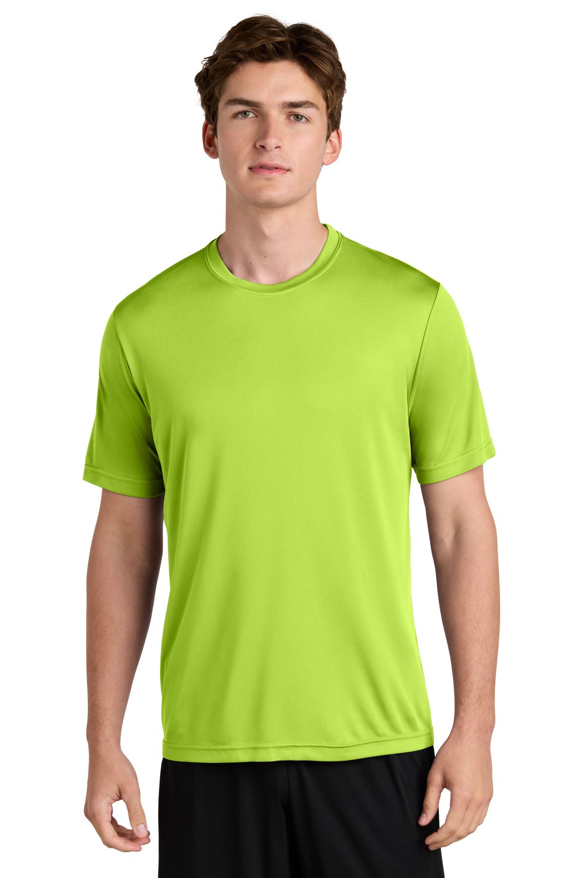 Sport-Tek Mens Short Sleeve Dri-Fit PosiCharge Gym Workout T-Shirt ST350 - Picture 18 of 38
