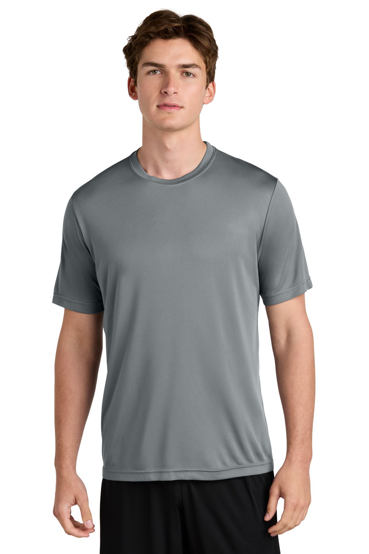 Sport-Tek Mens Short Sleeve Dri-Fit PosiCharge Gym Workout T-Shirt ST350 - Picture 13 of 38