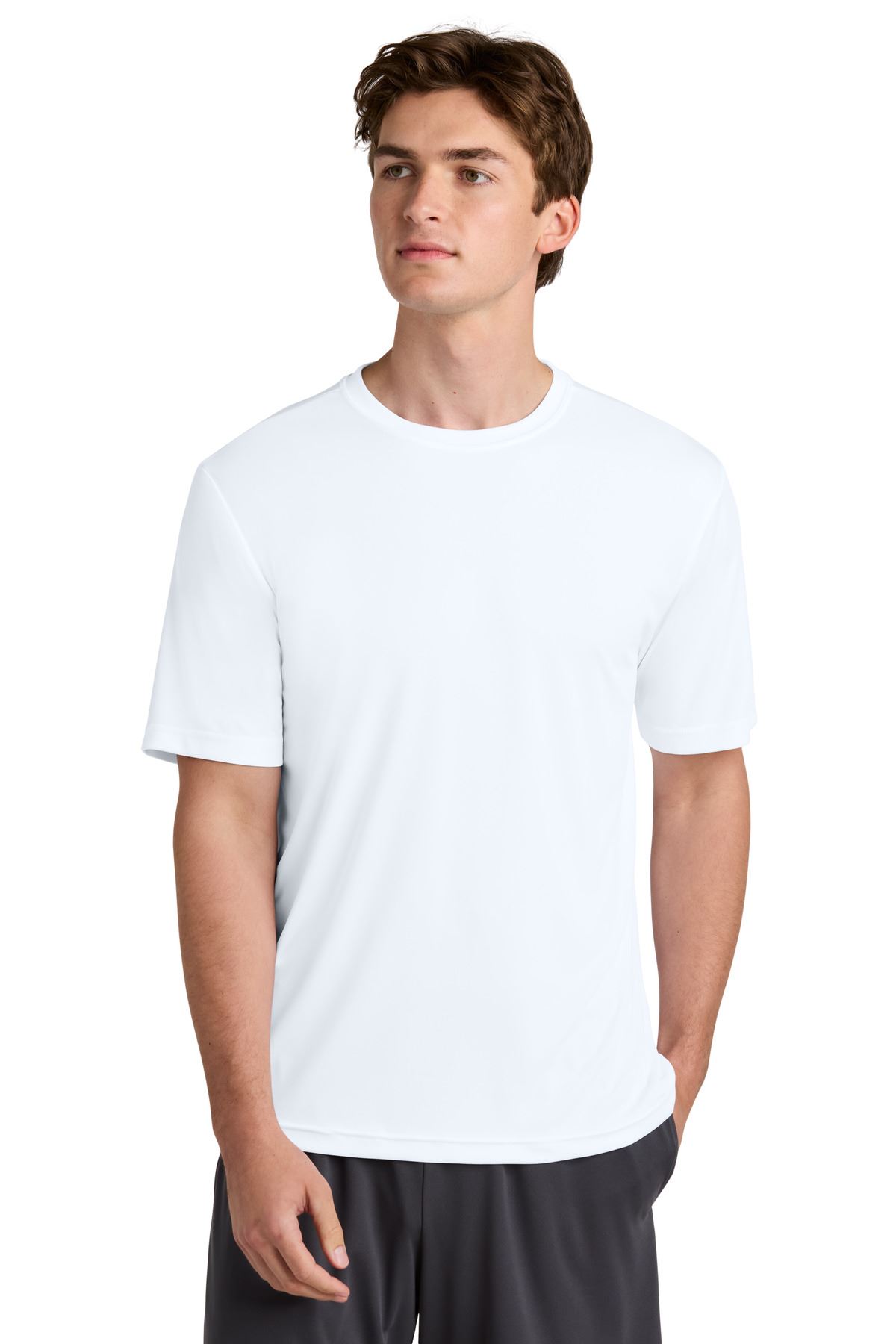 Sport-Tek Mens Short Sleeve Dri-Fit PosiCharge Gym Workout T-Shirt ST350 - Picture 37 of 38