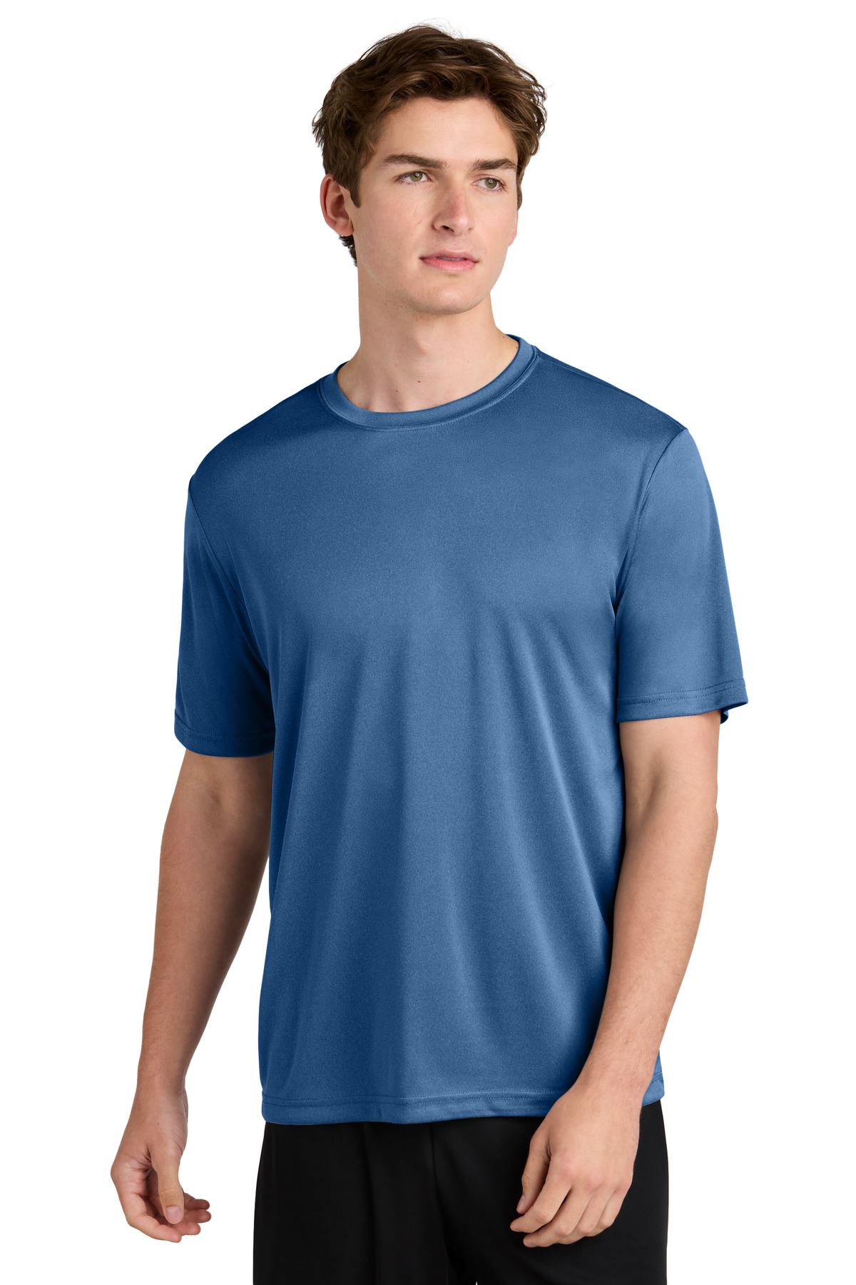 Sport-Tek Mens Short Sleeve Dri-Fit PosiCharge Gym Workout T-Shirt ST350 - Picture 32 of 38