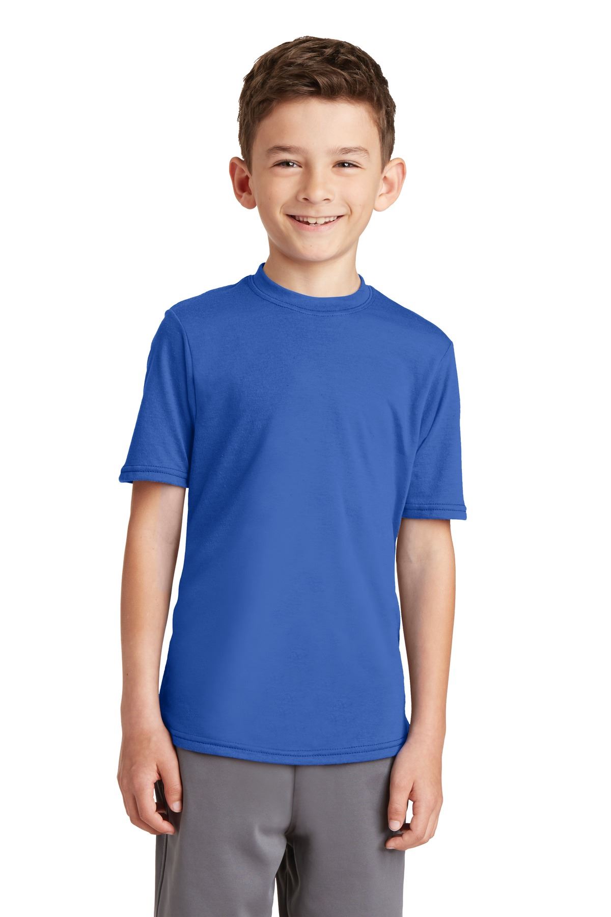 Port & Company Youth Short Sleeve Performance 65/35 Blend T-Shirt PC381Y - Picture 20 of 23