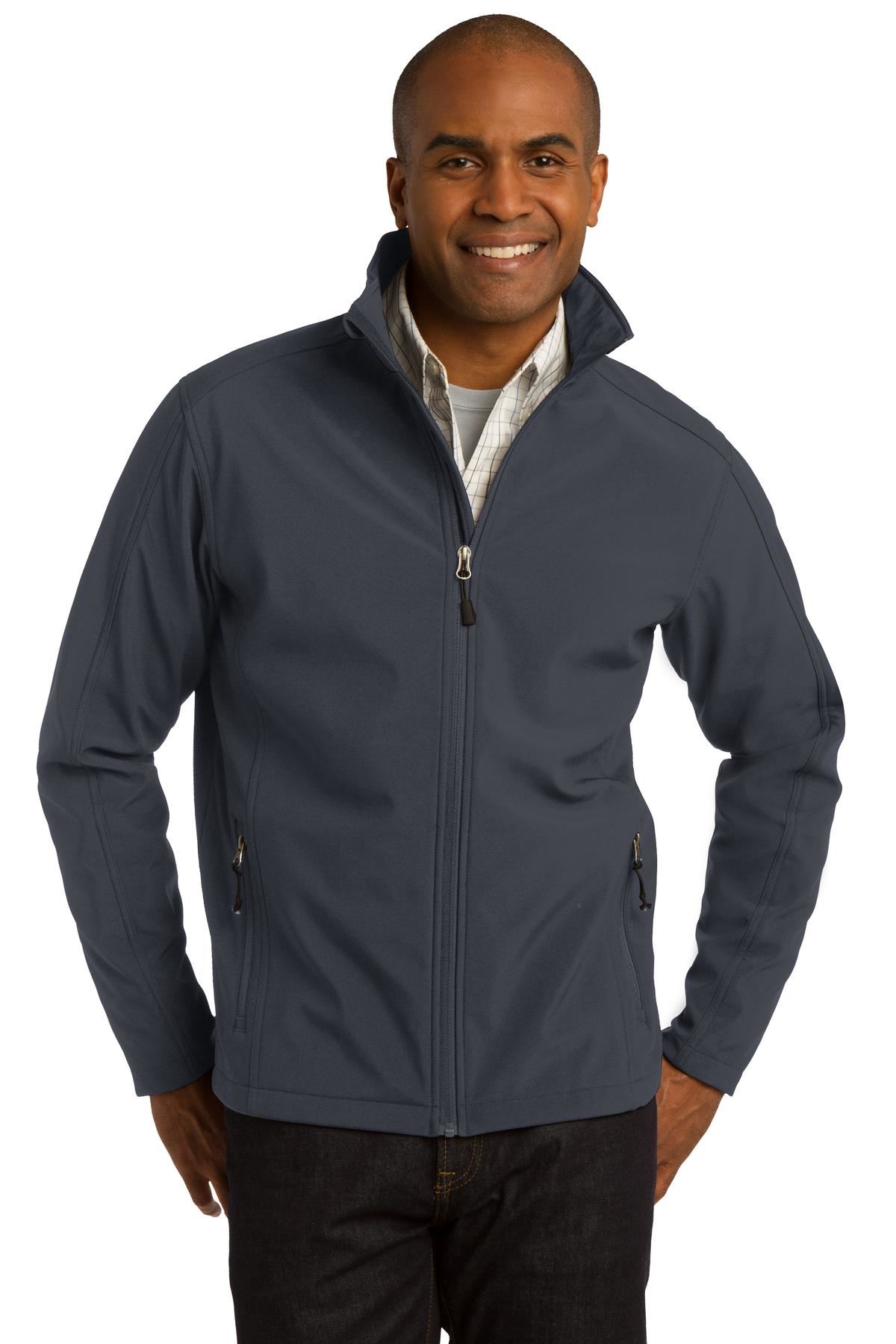 Port Authority Mens Core Soft Shell Water Resistant Jacket J317 - Picture 3 of 24