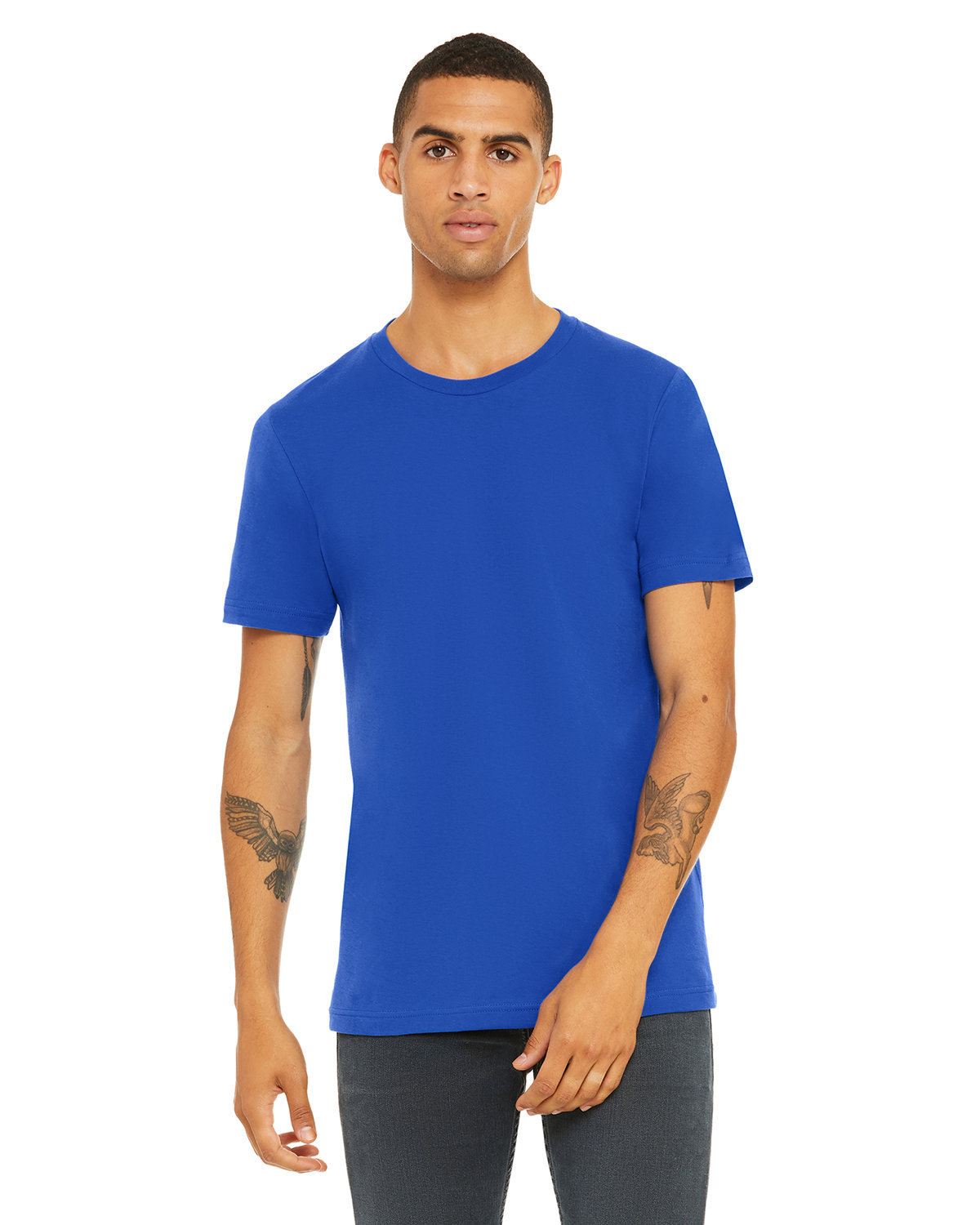 Bella + Canvas Unisex Short-Sleeve Cotton Jersey T-Shirt 3001C - Picture 48 of 51
