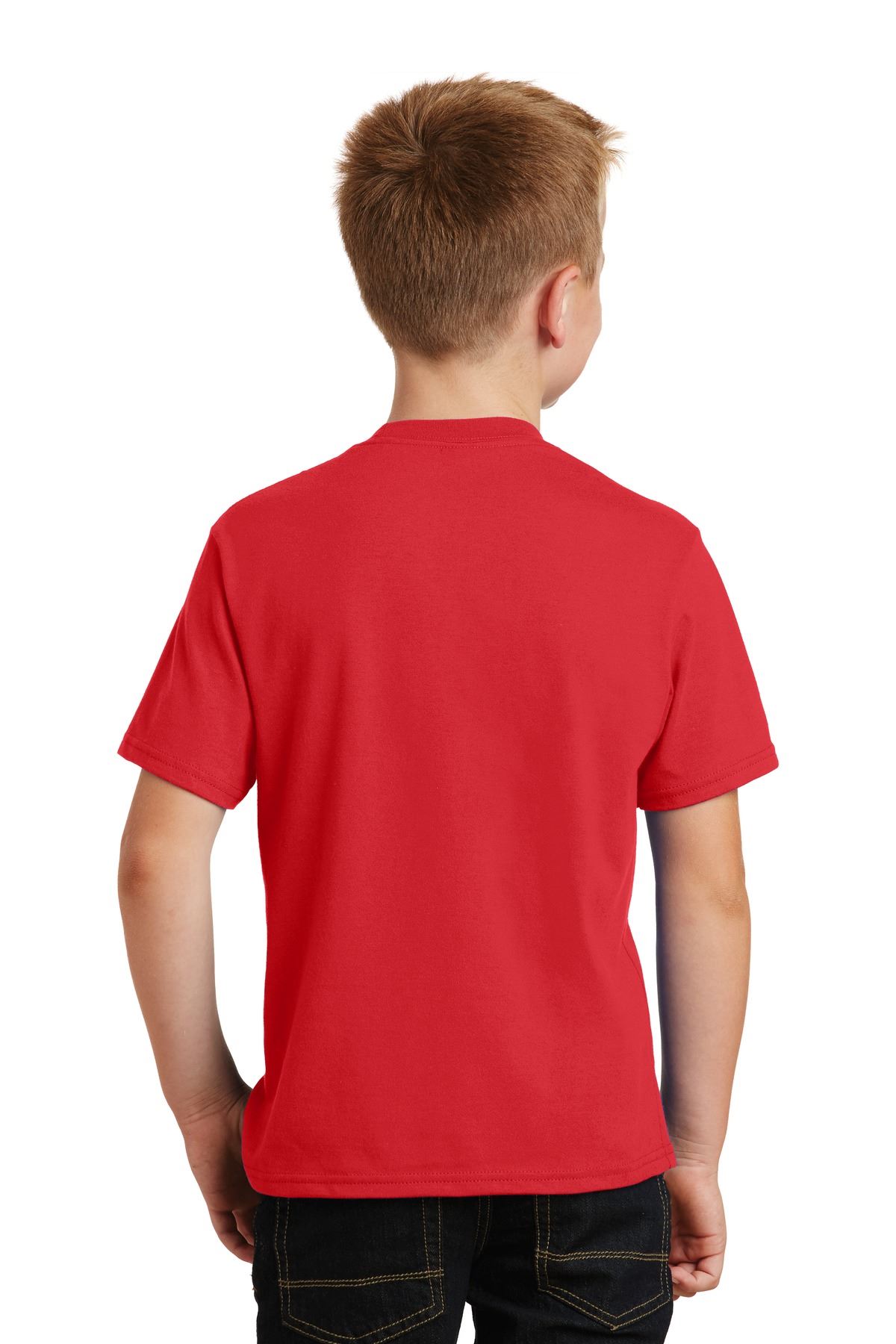 Port & Company Youth Short Sleeve Fan Favorite Crew Neck T-Shirt PC450Y - Picture 13 of 51