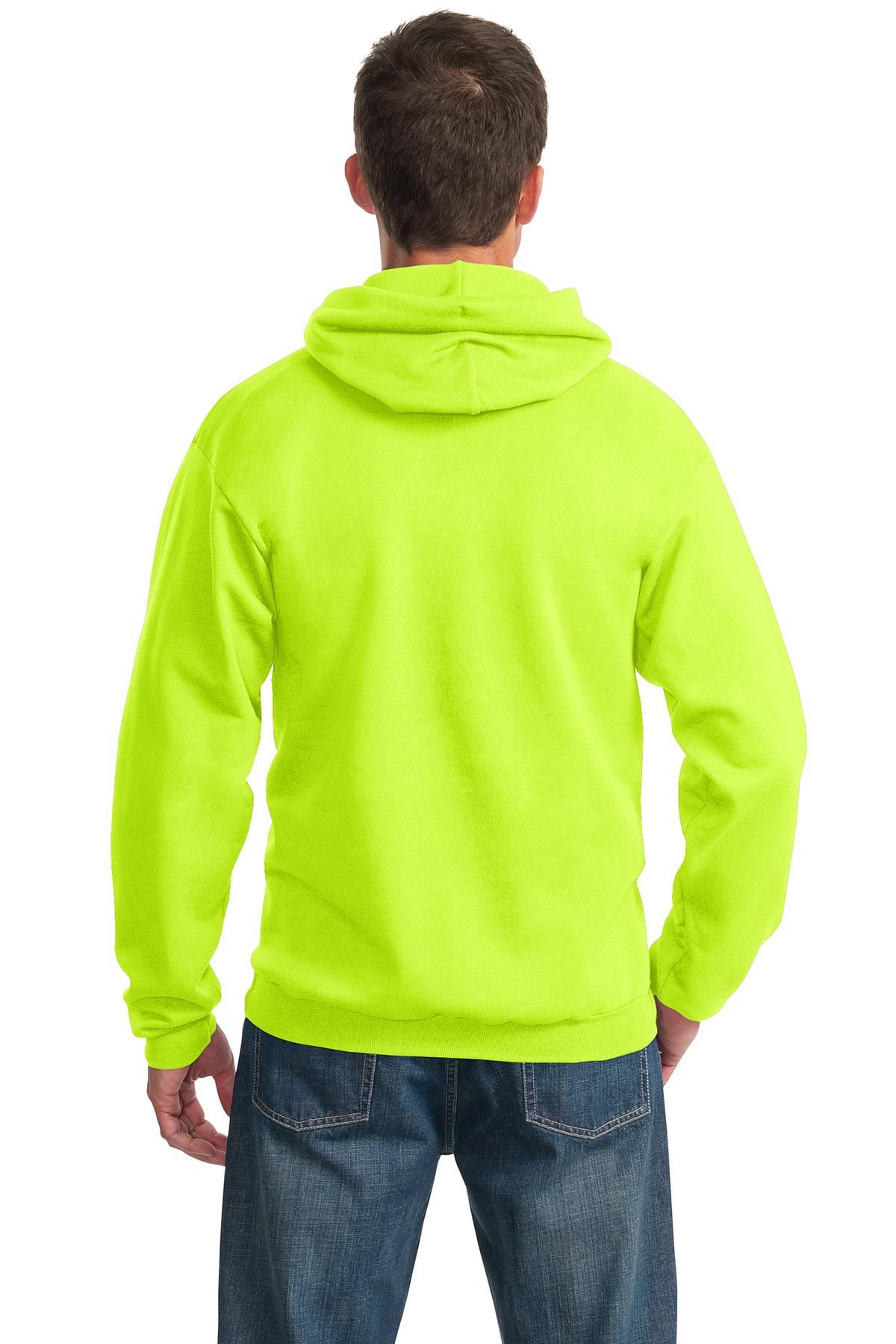 Port & Company 9oz Mens Pullover Hooded Sweatshirt Front Pockets PC90H - Picture 37 of 41