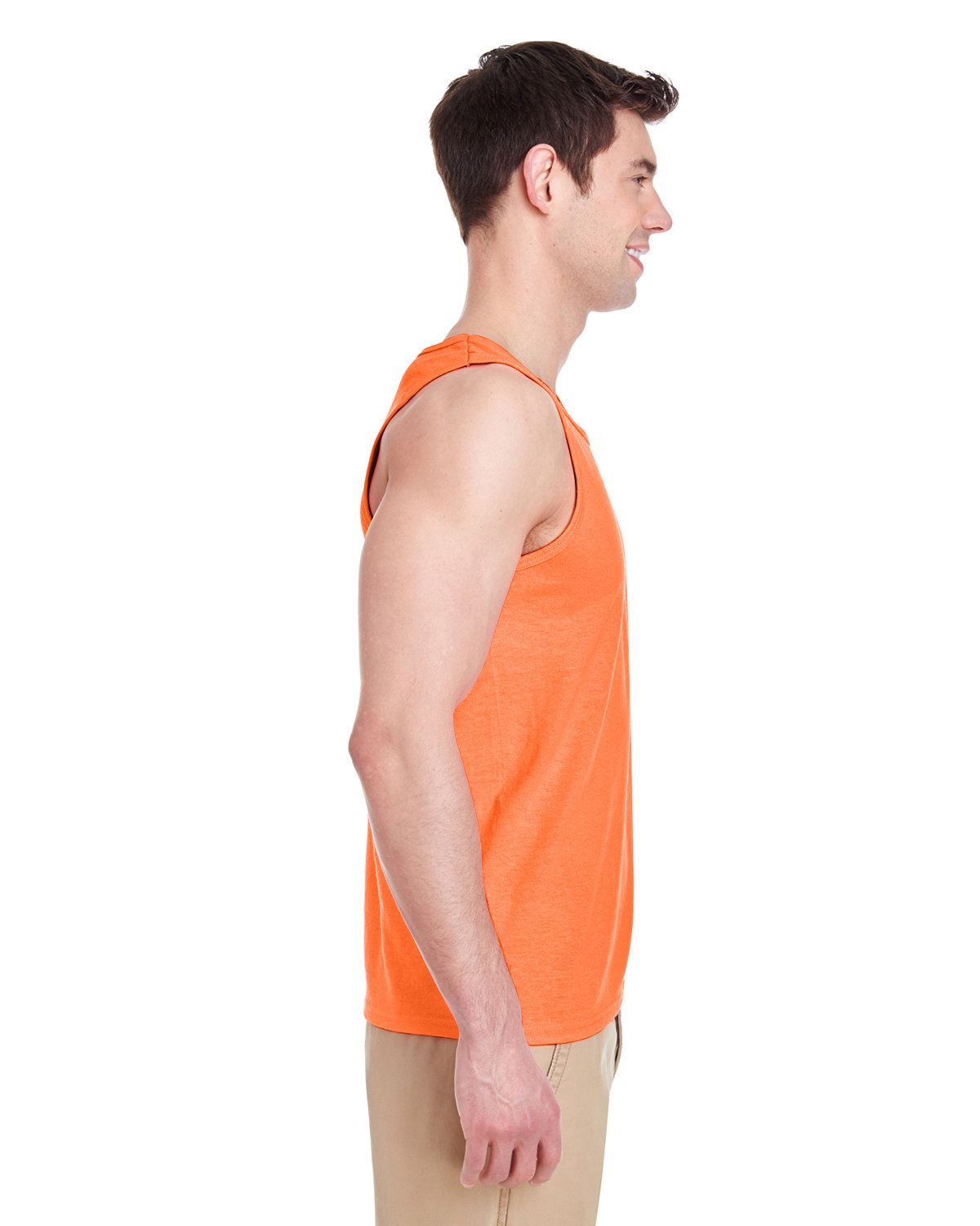 Gildan Adult Heavy Cotton 5.3 oz. Preshrunk Jersey Knit Tank Top G520 XS-3XL - Picture 23 of 47