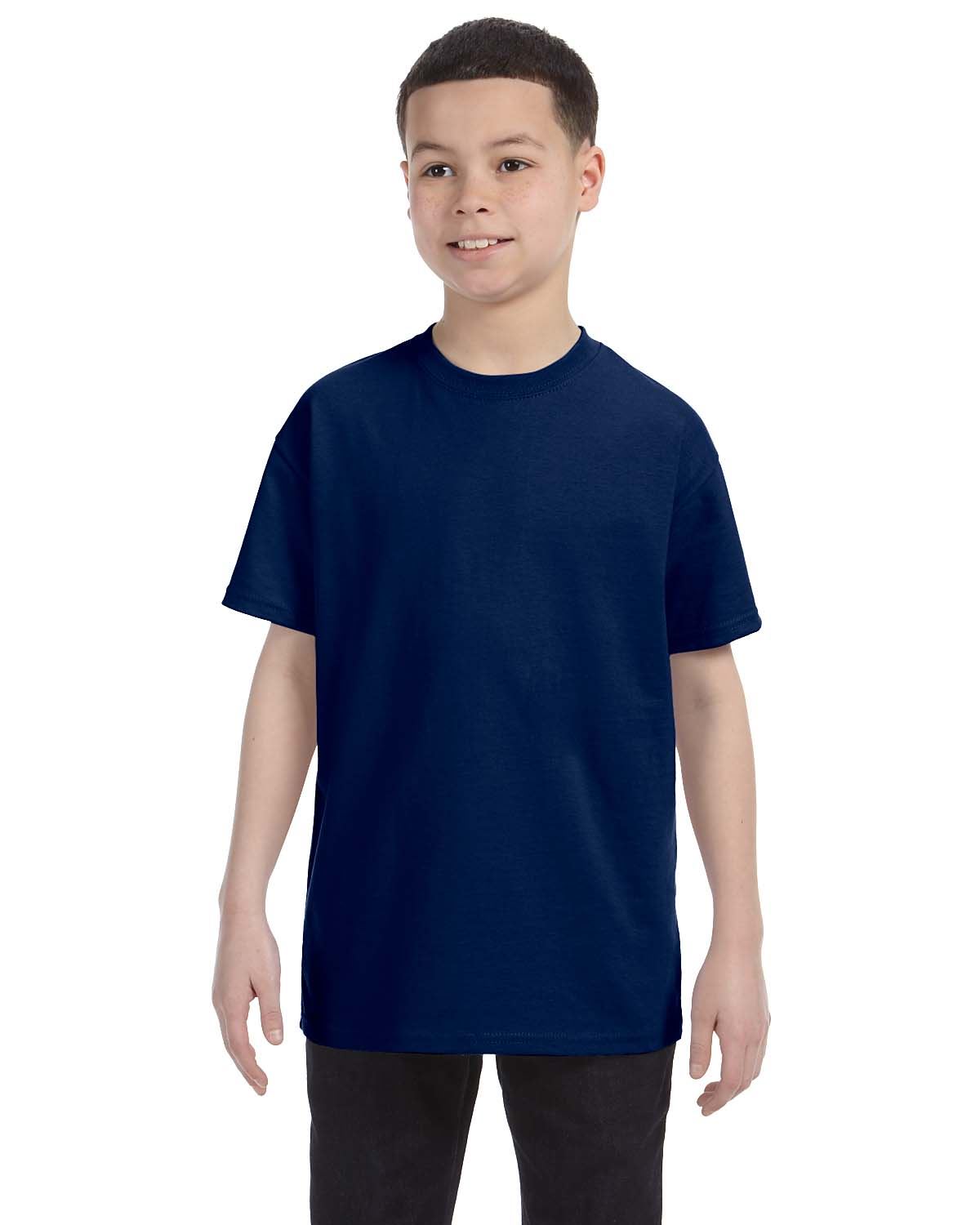 Gildan Youth Short Sleeves Heavy Cotton 5.3 oz XS-XL T-Shirt MG500B - Picture 27 of 31