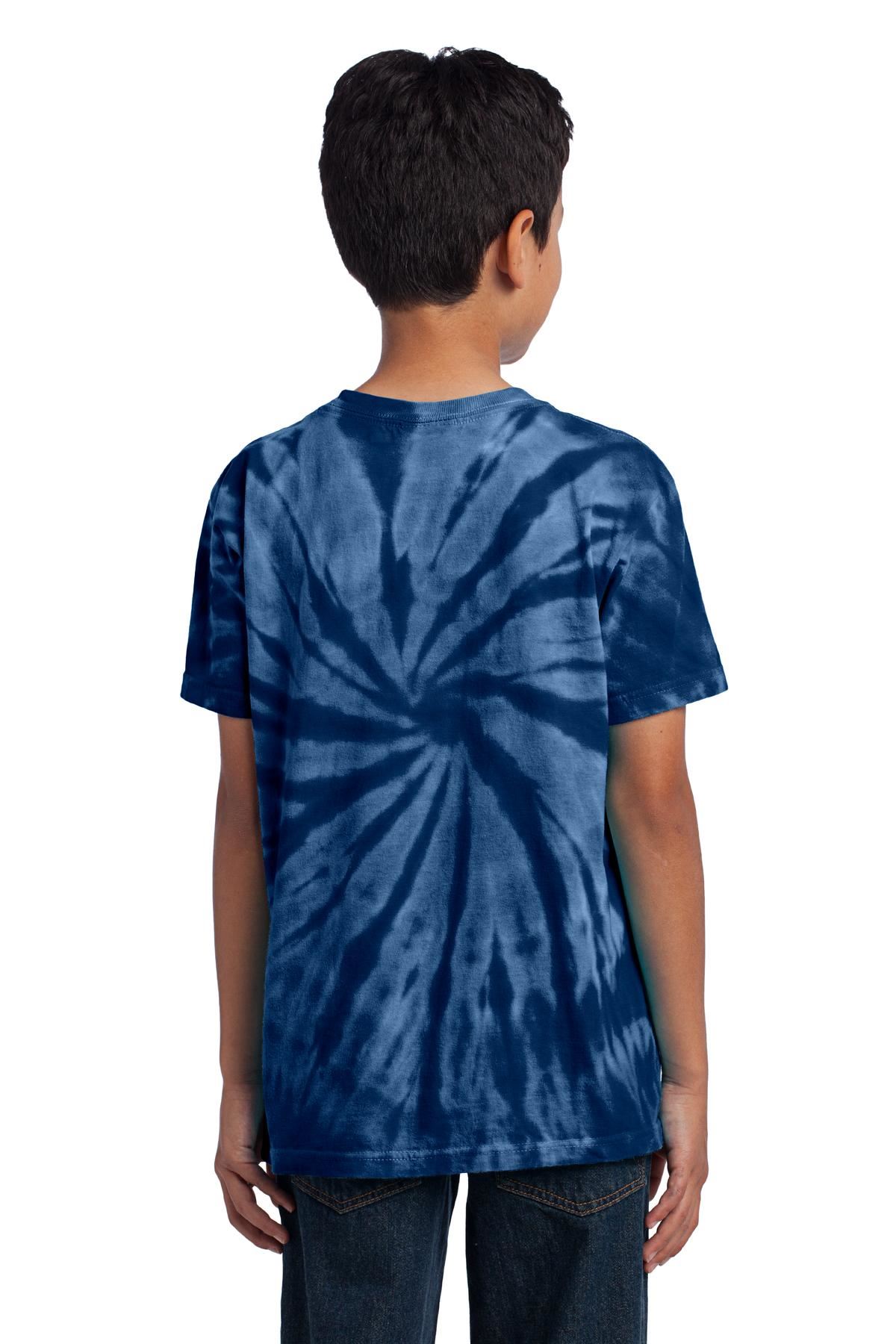 Port & Company Youth Short Sleeve 100% Cotton Tie-Dye T-Shirt PC147Y - Picture 19 of 43