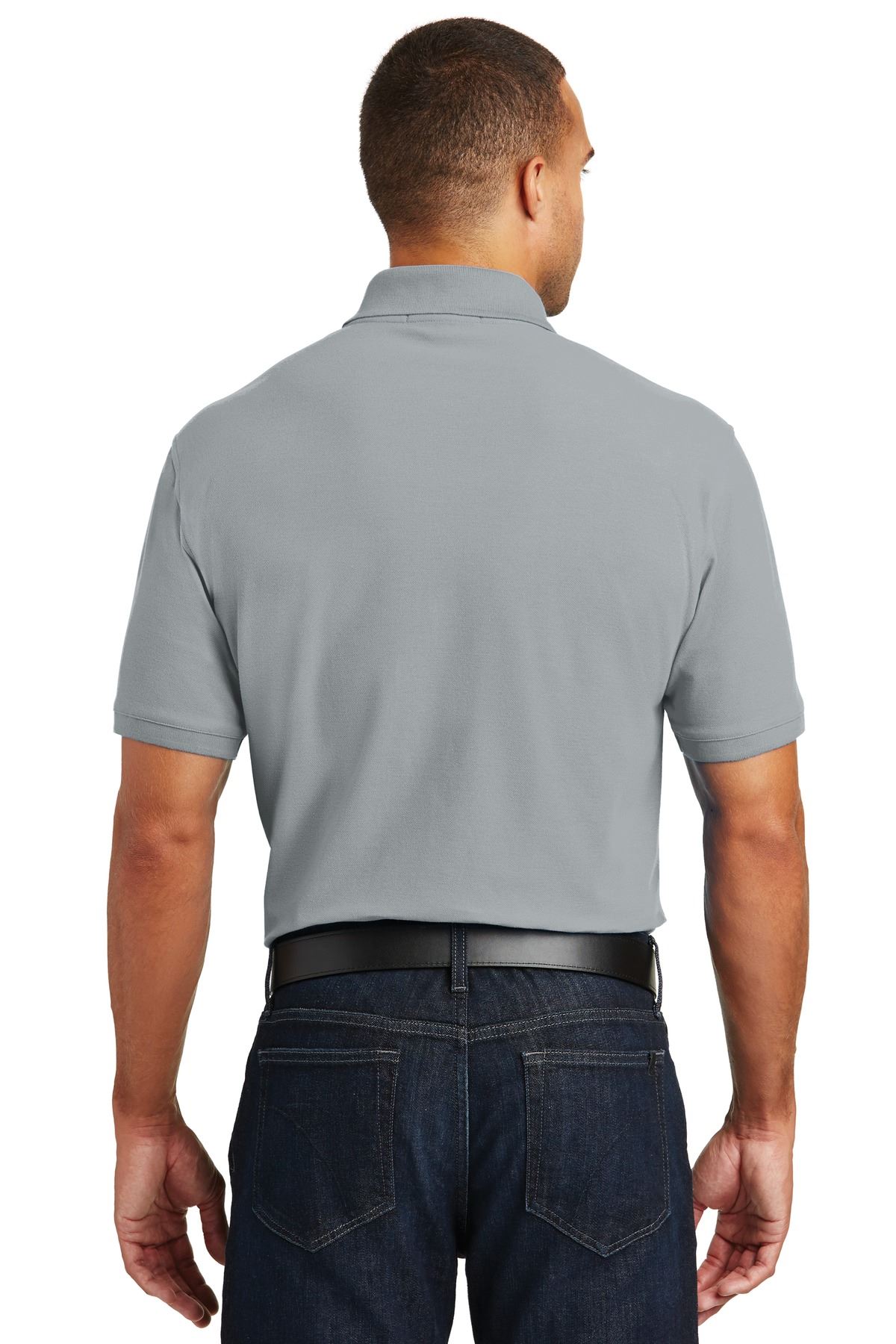 NEW Port Authority Mens 3 Button Placket Core Classic Pique Polo Shirt M-K100 - Picture 19 of 35