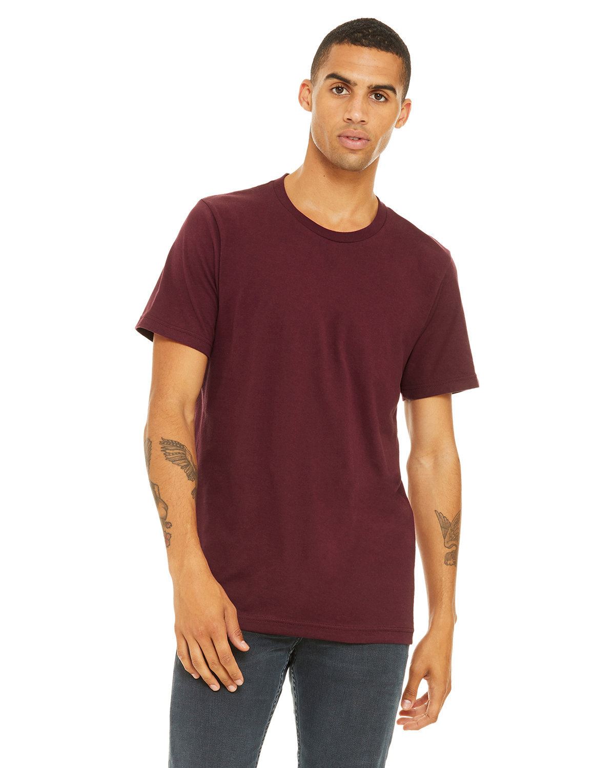Bella + Canvas Unisex Short-Sleeve Cotton Jersey T-Shirt 3001C - Picture 27 of 51