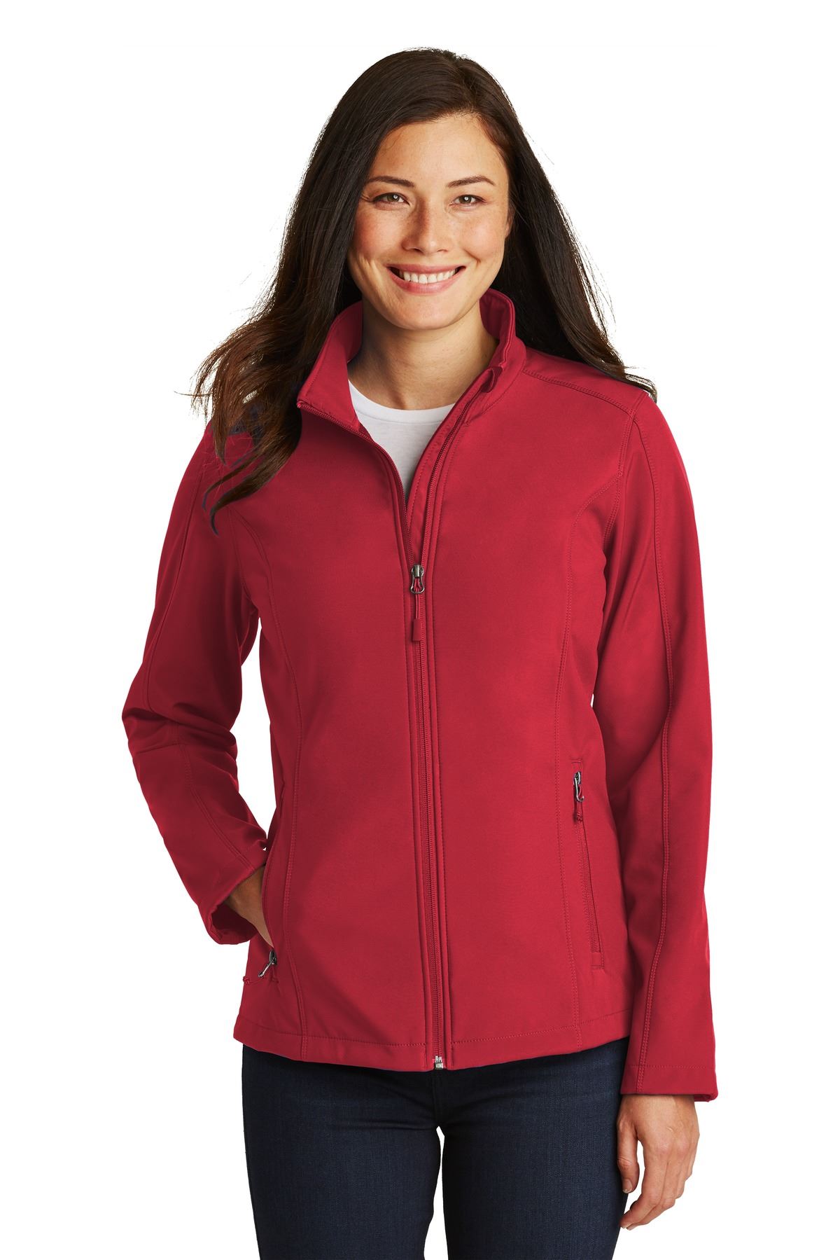 Port Authority Womens Core Soft Shell Water Resistant Jacket L317 - Picture 17 of 22