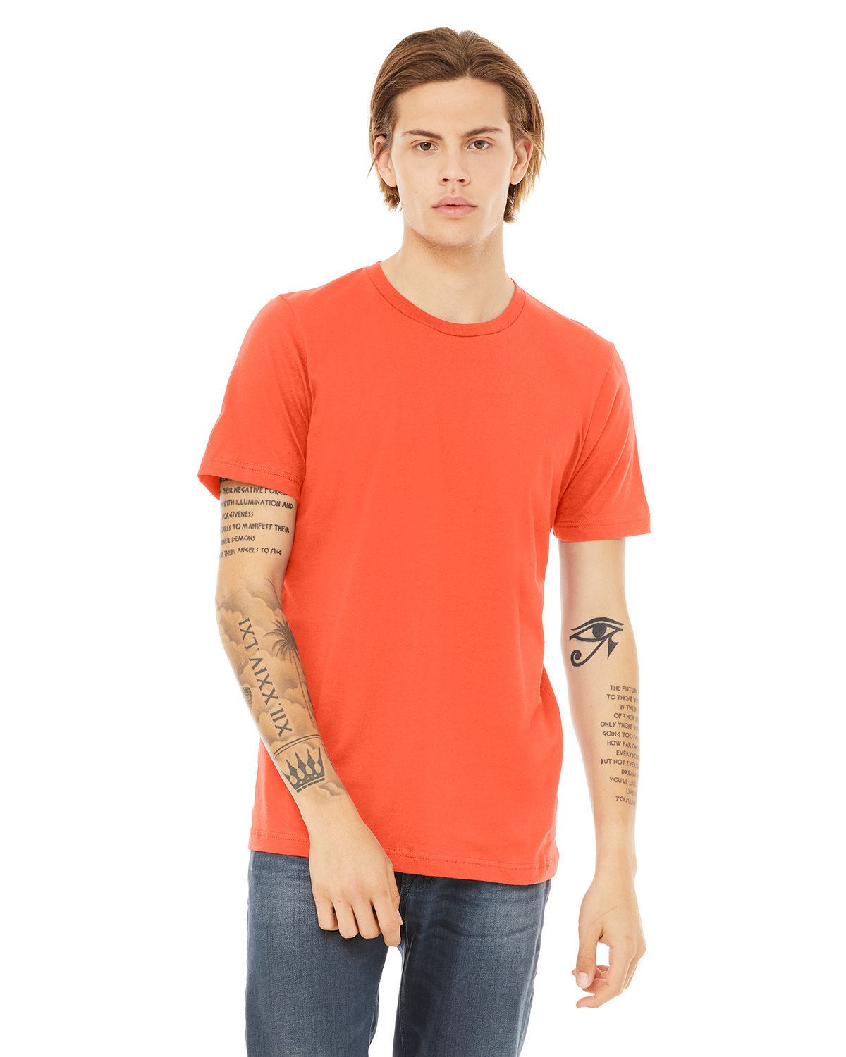 Bella + Canvas Unisex Short-Sleeve Cotton Jersey T-Shirt 3001C - Picture 18 of 51