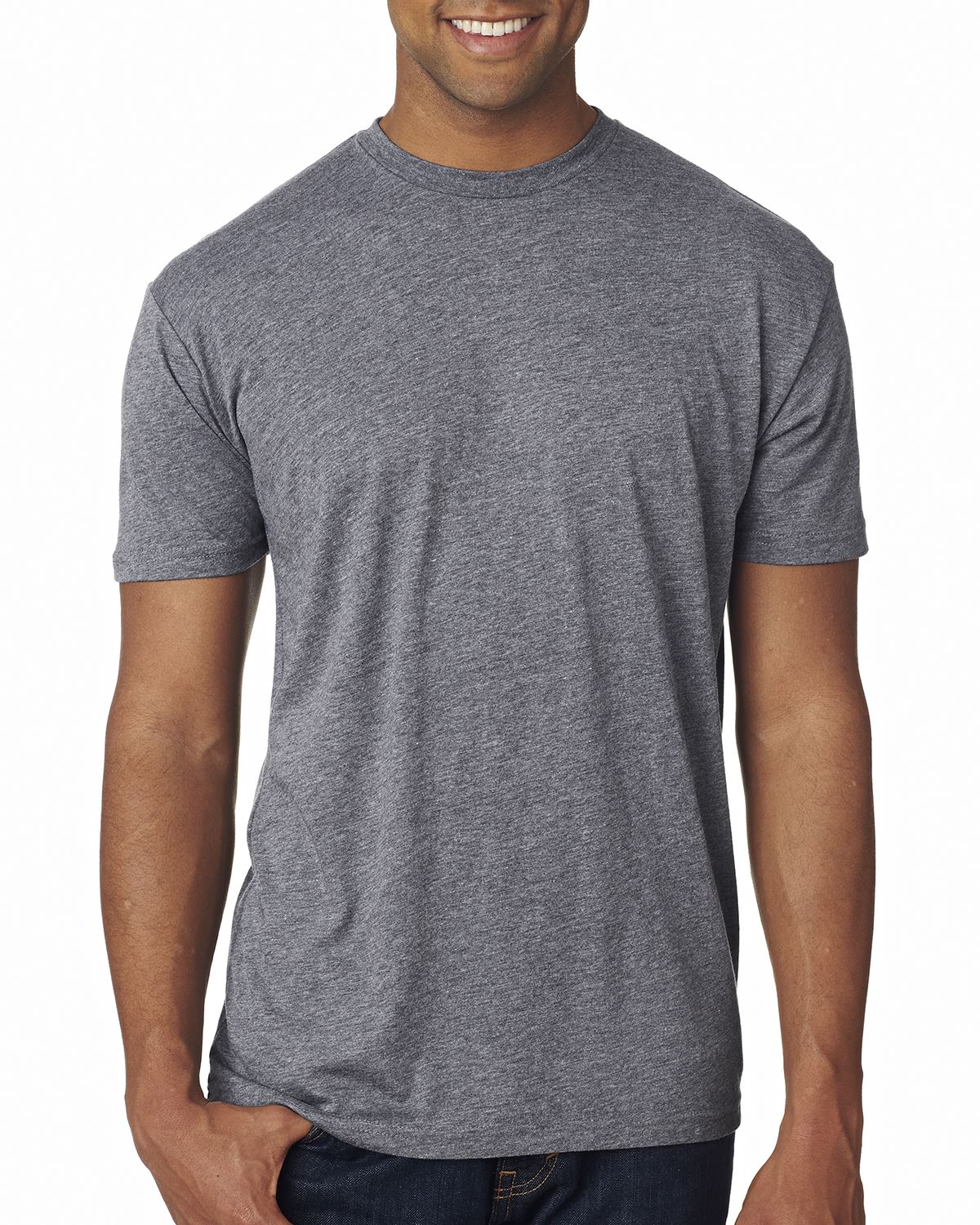 NEW Next Level Men's Premium Fit Triblend Crew T-Shirt M-6010 - Picture 7 of 14