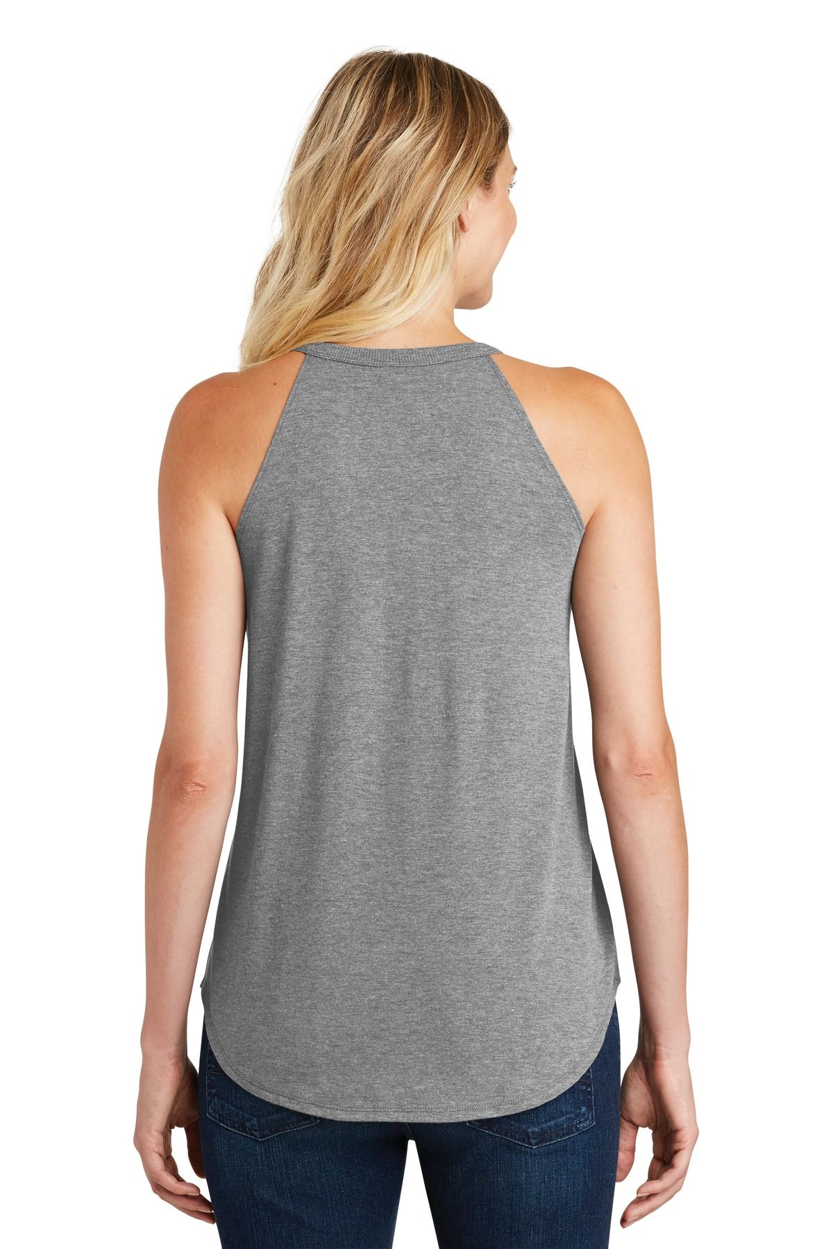 District Made Womens Sleeveless Perfect Tri Rocker Stylish Tank Top DT137L - Picture 13 of 21