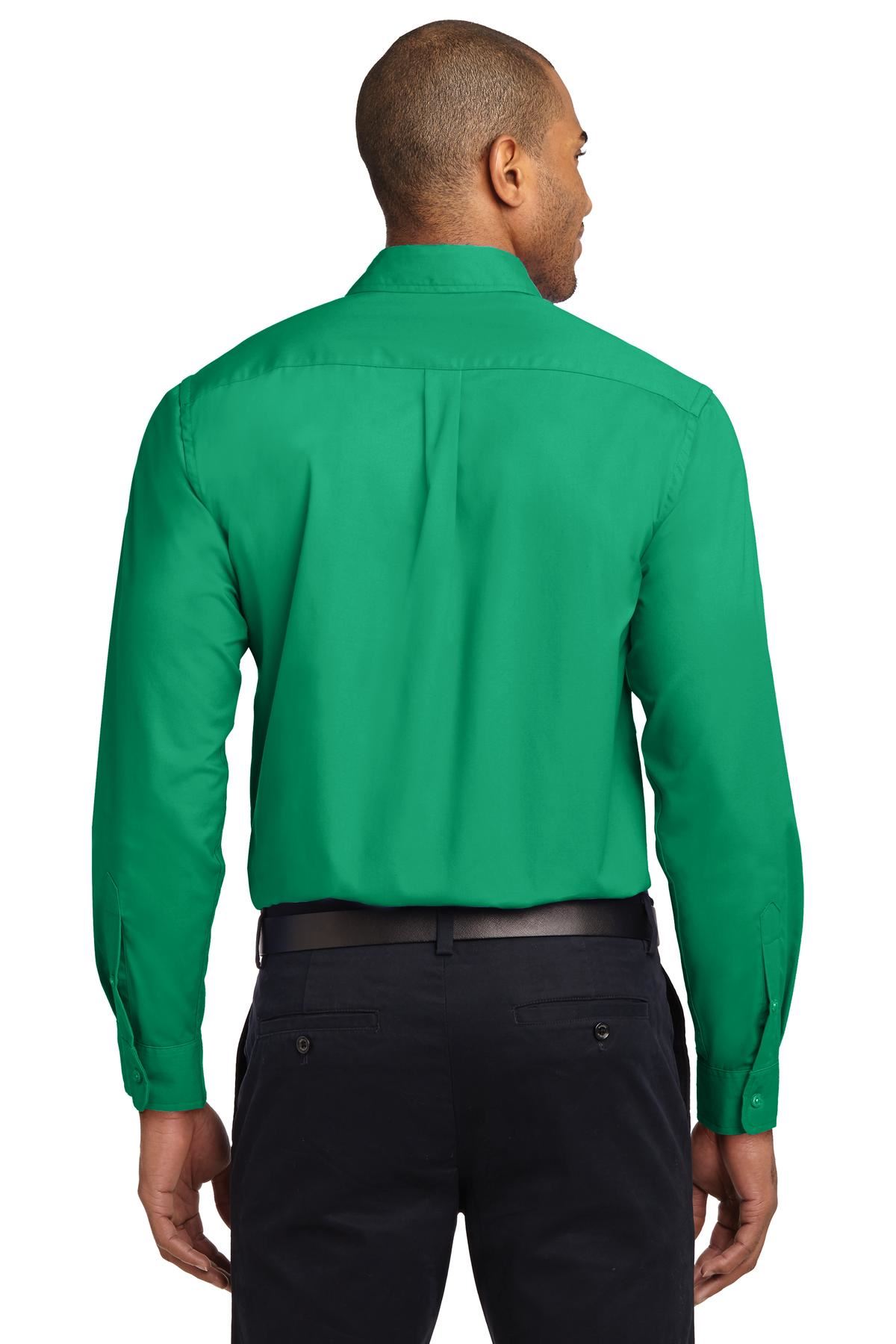 Port Authority Long Sleeve Button Down collar Easy Care Shirt S608 - Picture 17 of 51