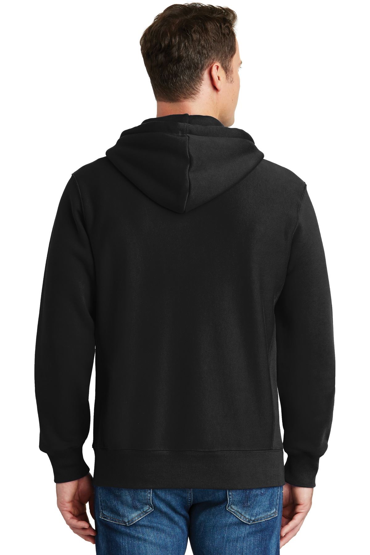 Sport-Tek Super Heavyweight Full-Zip Hooded Sweatshirt F282 - Picture 7 of 19