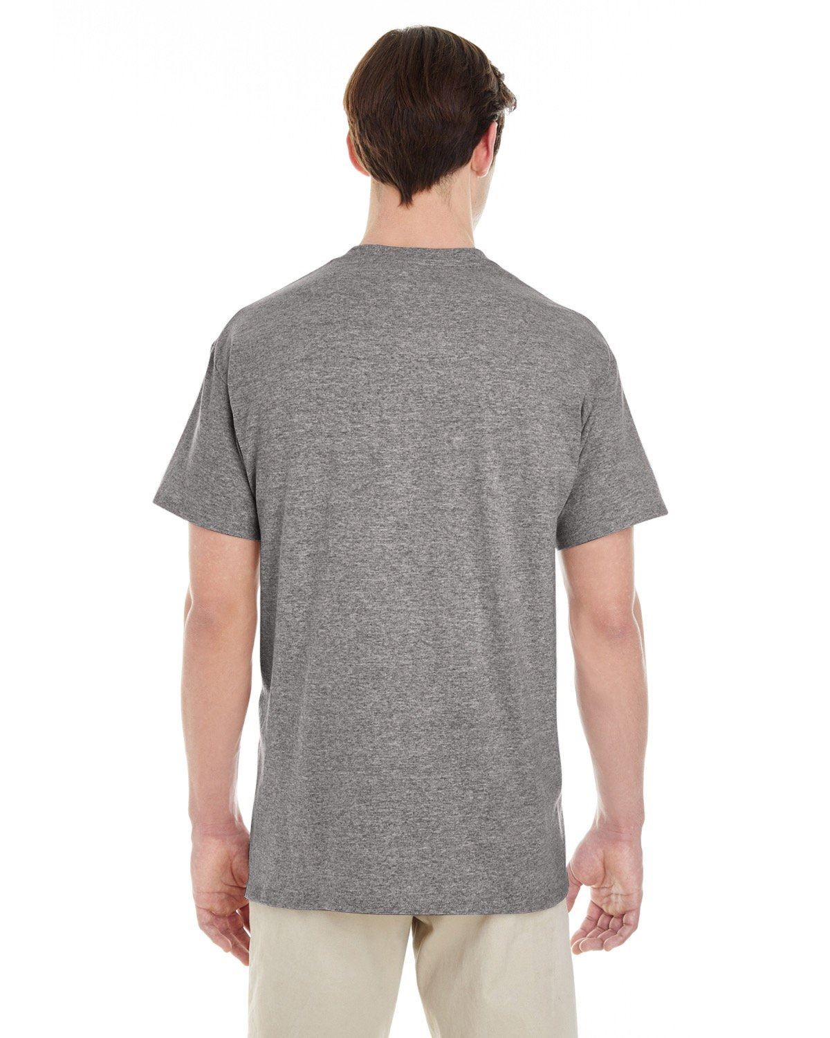 Gildan Mens Heavy Cotton Double Needle Pocket T-Shirt G530 5300 - Picture 10 of 41