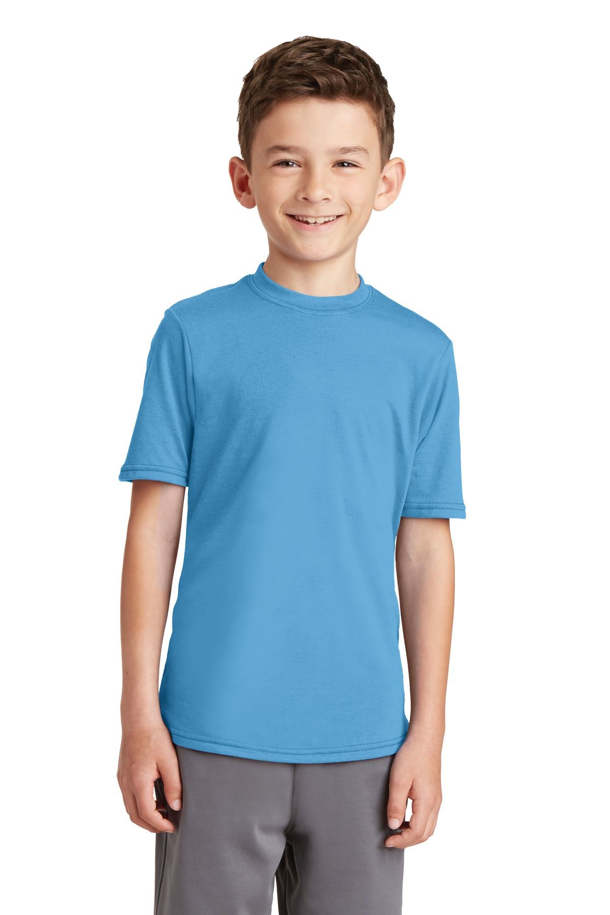 Port & Company Youth Short Sleeve Performance 65/35 Blend T-Shirt PC381Y - Picture 4 of 23