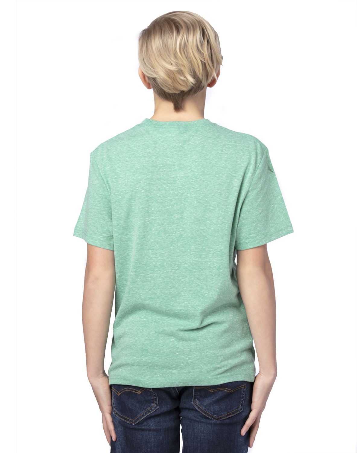 Threadfast Apparel Youth T-Shirt Triblend Side Seamed Sizes XS-XL 602A - Picture 6 of 18