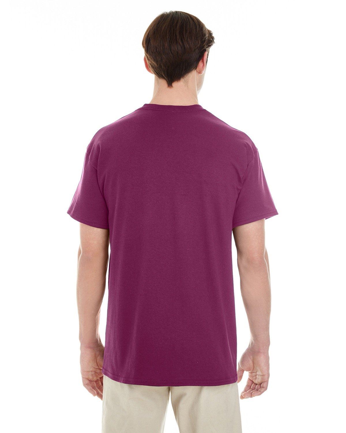 Gildan Mens Heavy Cotton Double Needle Pocket T-Shirt G530 5300 - Picture 16 of 41
