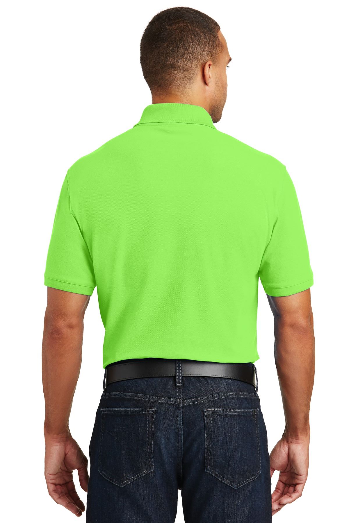 NEW Port Authority Mens 3 Button Placket Core Classic Pique Polo Shirt M-K100 - Picture 23 of 35