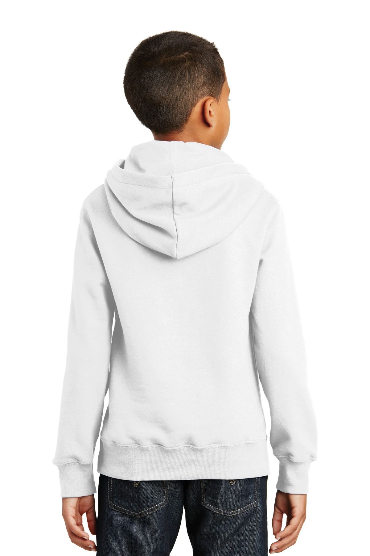Port & Company Youth Pullover Hooded Sweatshirt Fan Favorite Fleece M-PC850YH - Picture 19 of 19