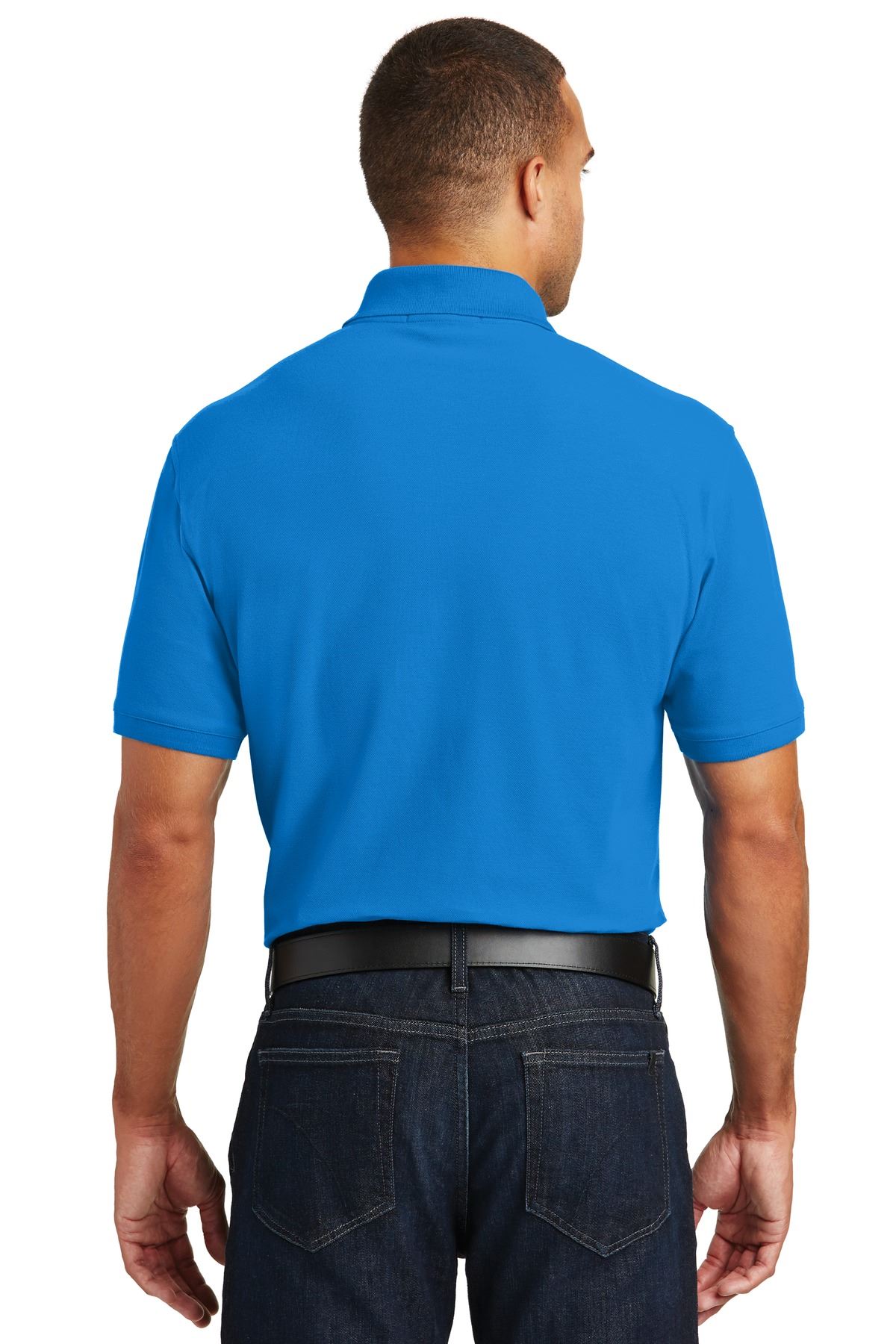 NEW Port Authority Mens 3 Button Placket Core Classic Pique Polo Shirt M-K100 - Picture 11 of 35