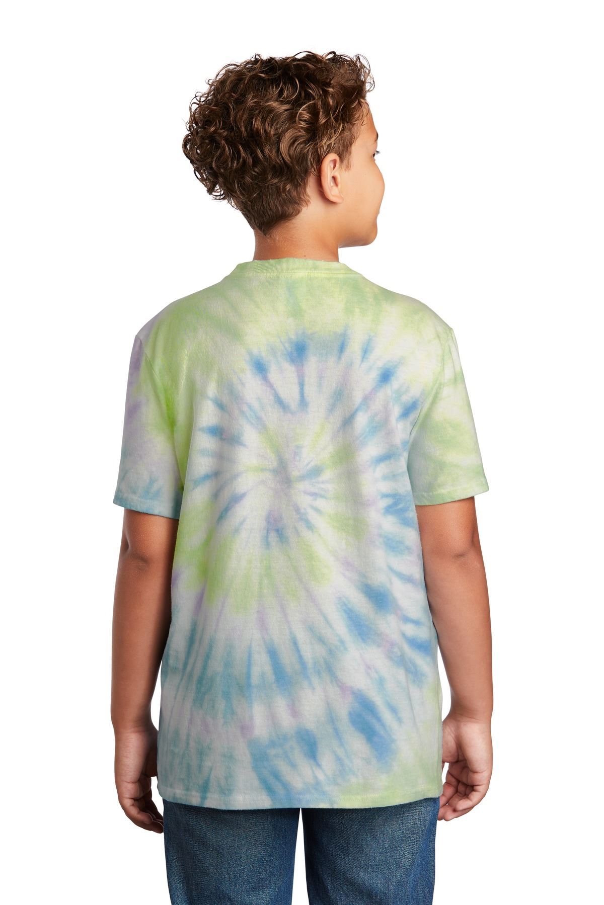 Port & Company Youth Short Sleeve 100% Cotton Tie-Dye T-Shirt PC147Y - Picture 43 of 43