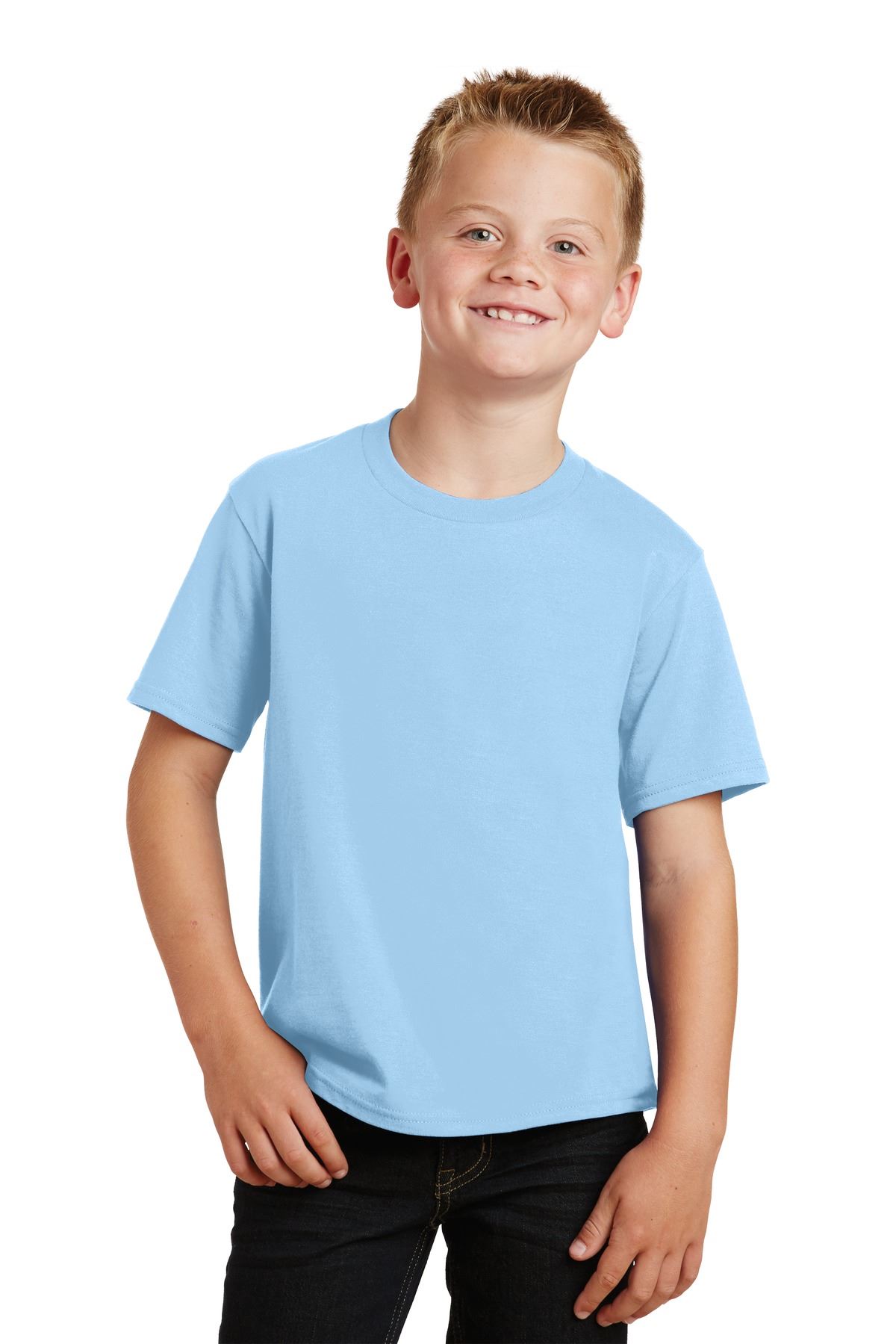Port & Company Youth Short Sleeve Fan Favorite Crew Neck T-Shirt PC450Y - Picture 31 of 51