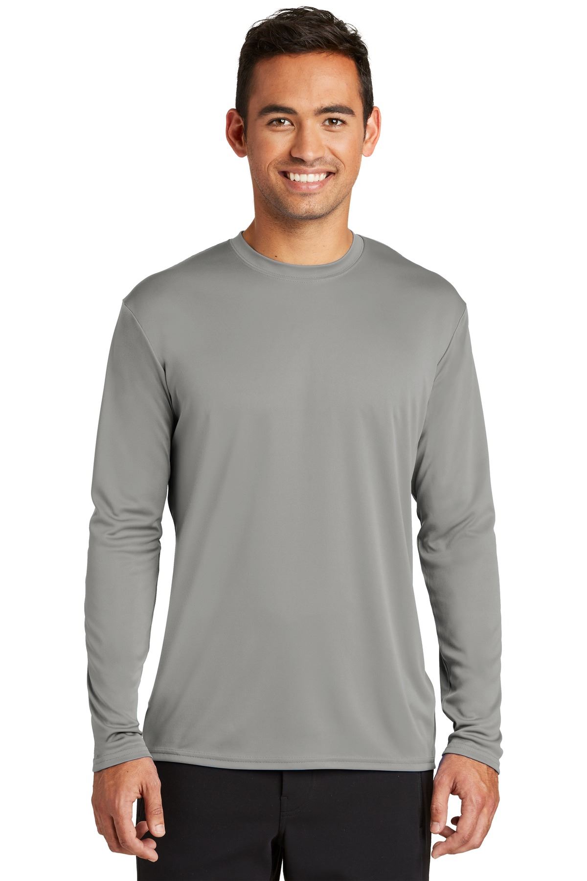 Port & Company Mens Dri-Fit Long Sleeve Workout UPF50 Protection T-Shirt PC380LS - Picture 10 of 21