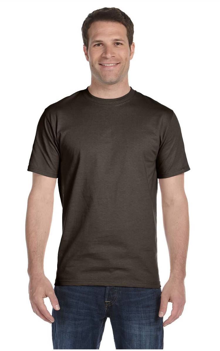 Hanes Mens Beefy T-Shirt Short Sleeve Preshrunk Cotton S-3XL 5180 - Picture 10 of 32