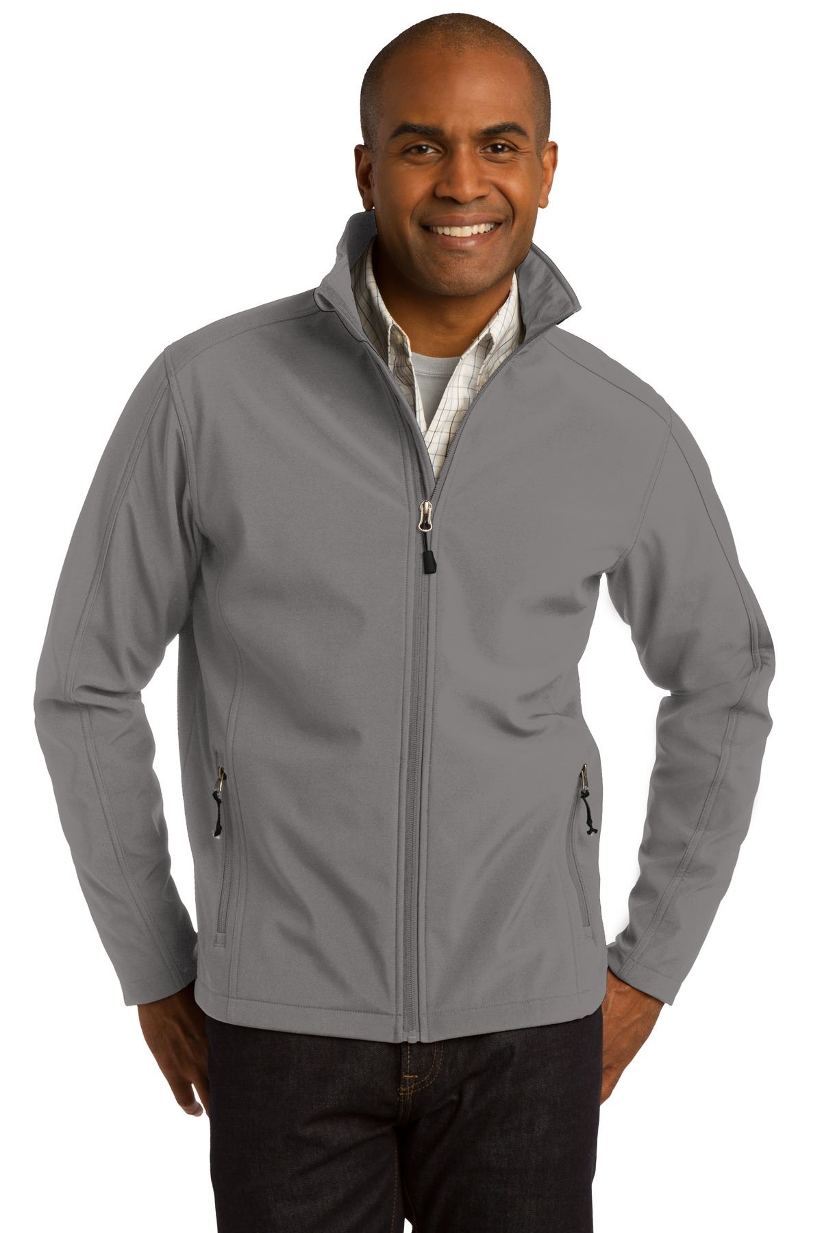 Port Authority Mens Core Soft Shell Water Resistant Jacket J317 - Picture 9 of 24