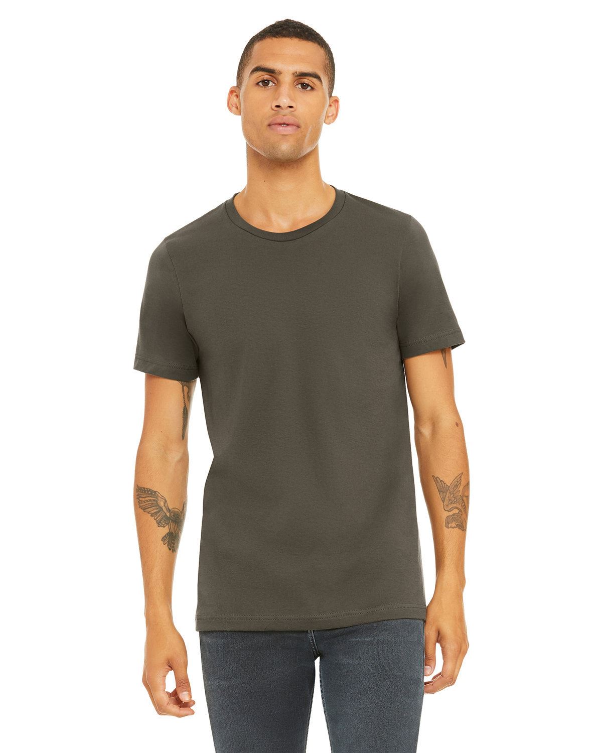 Bella + Canvas Unisex Short-Sleeve Cotton Jersey T-Shirt 3001C - Picture 3 of 51