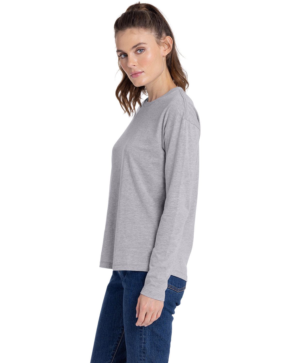 Next Level Apparel Ladies Ring-Spun Cotton Relaxed Long Sleeve T-Shirt 3911NL - Picture 11 of 20