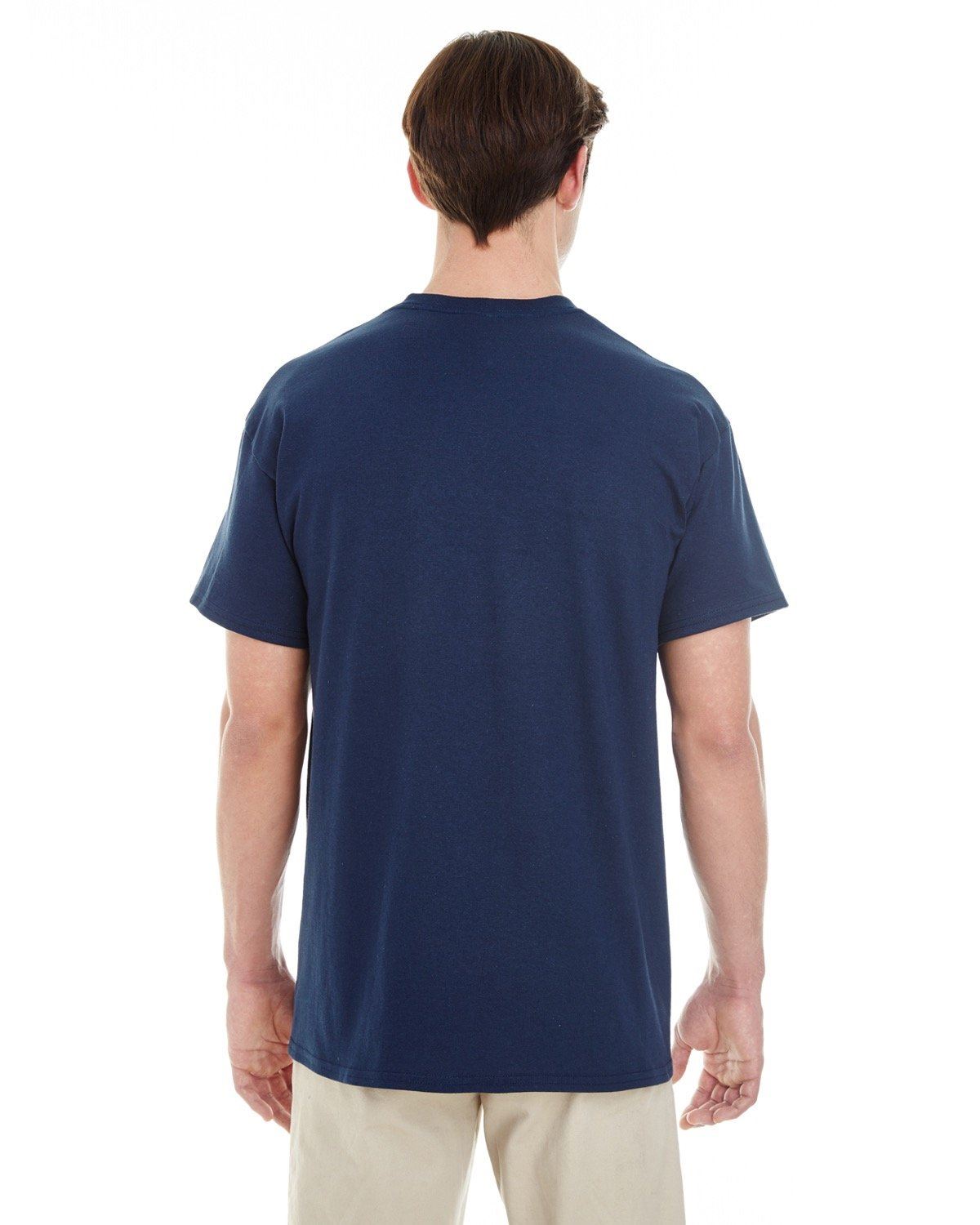 Gildan Mens Heavy Cotton Double Needle Pocket T-Shirt G530 5300 - Picture 19 of 41