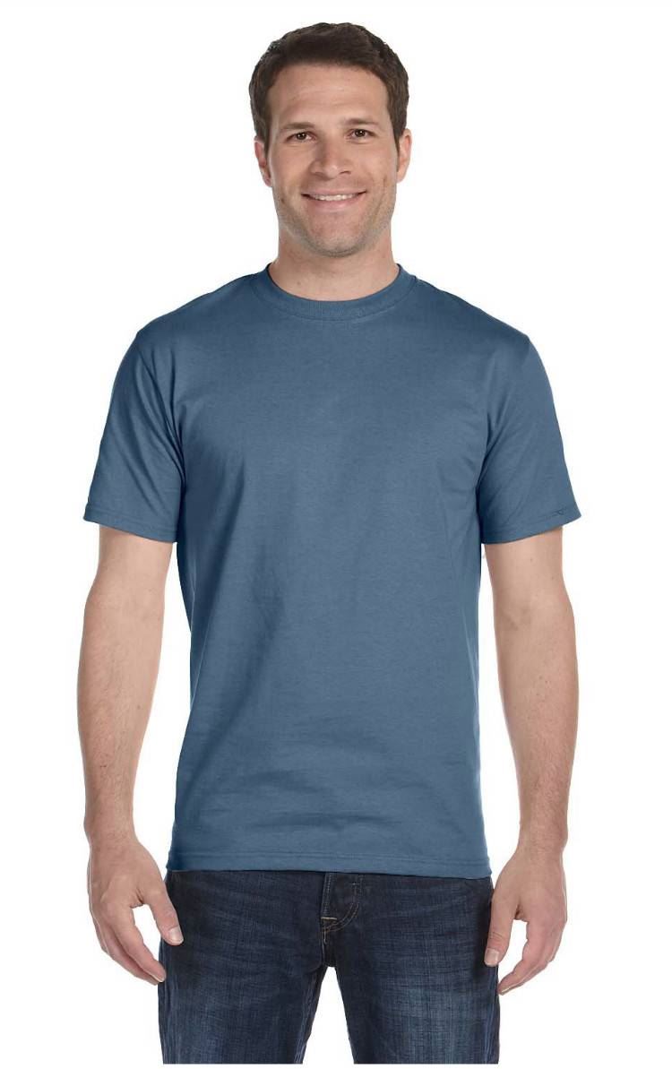 Hanes Mens Beefy T-Shirt Short Sleeve Preshrunk Cotton S-3XL 5180 - Picture 12 of 32
