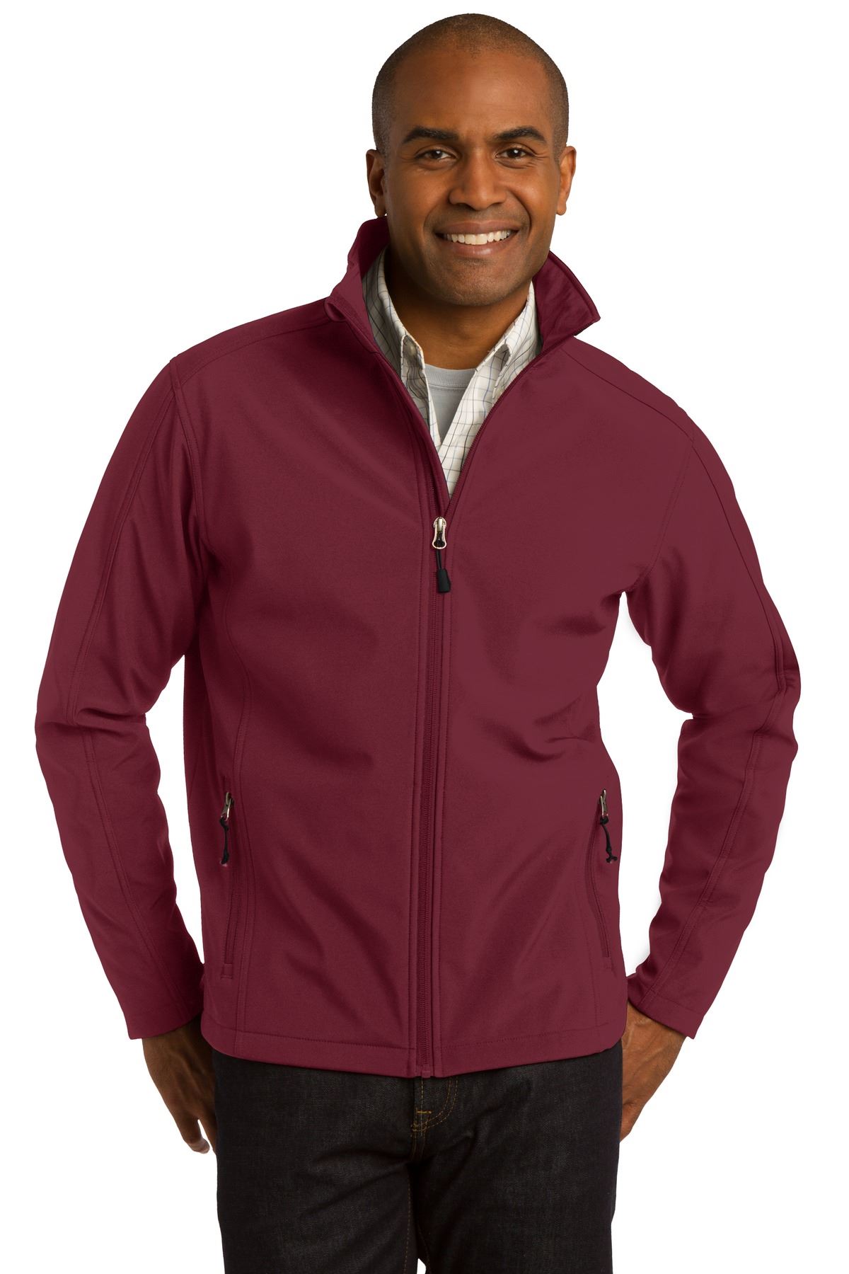 Port Authority Mens Core Soft Shell Water Resistant Jacket J317 - Picture 15 of 24