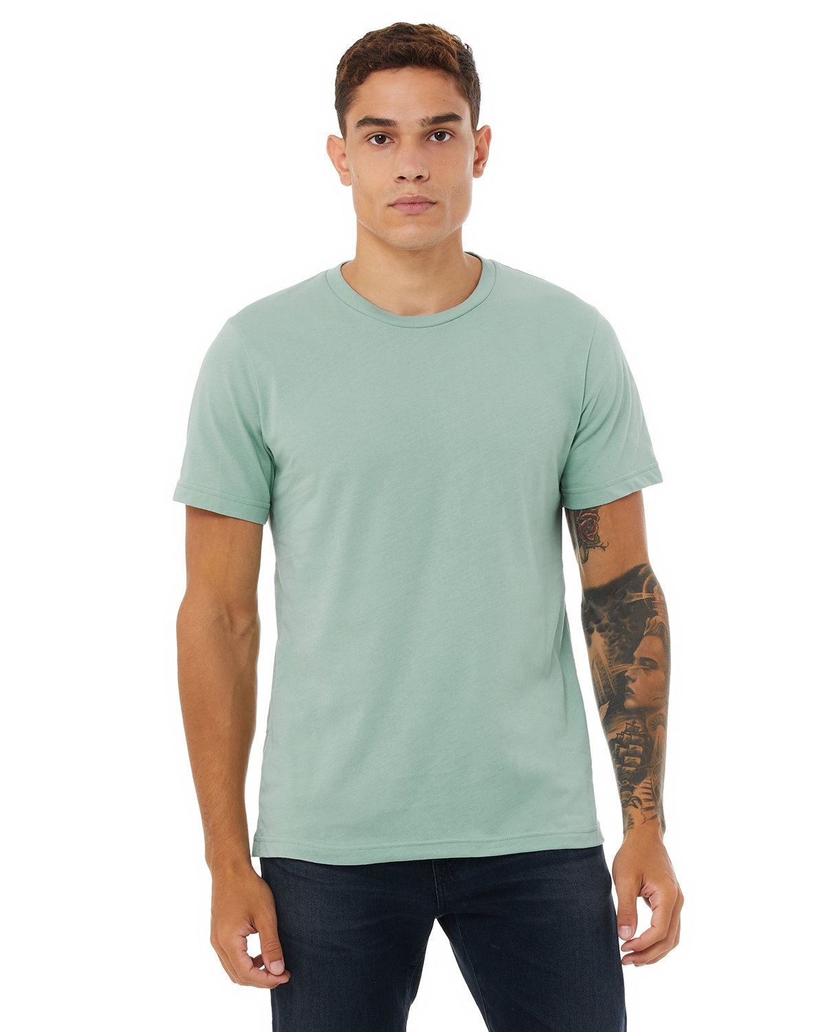 Bella + Canvas Unisex Short-Sleeve Cotton Jersey T-Shirt 3001C - Picture 20 of 51