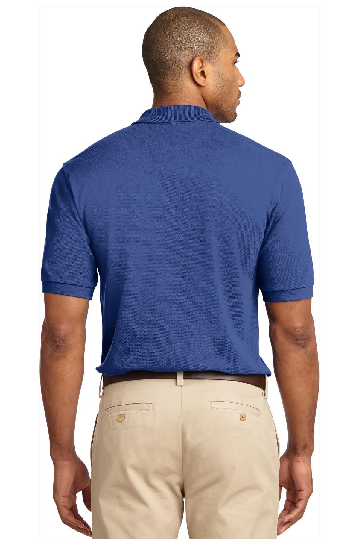 Port Authority Mens Short Sleeve Heavyweight Cotton Pique Polo Shirt K420 - Picture 32 of 42