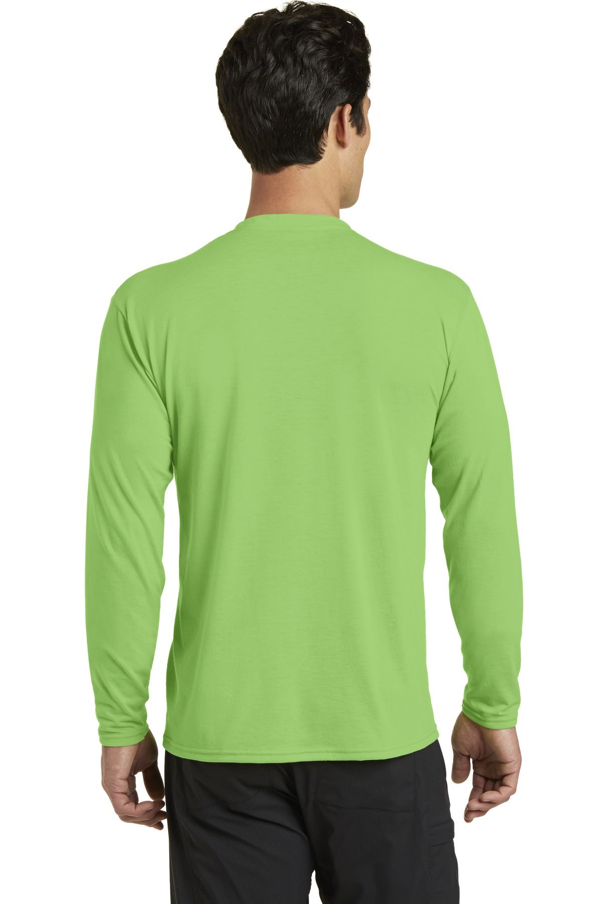 Port & Company Men's Long Sleeve Performance 65/35 Blend T-Shirt PC381LS - Picture 19 of 31