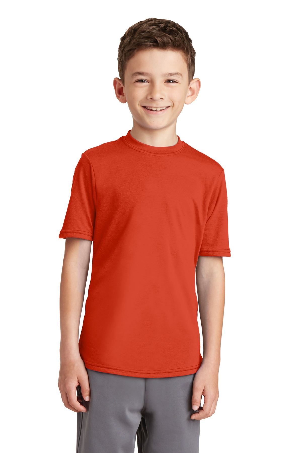 Port & Company Youth Short Sleeve Performance 65/35 Blend T-Shirt PC381Y - Picture 16 of 23
